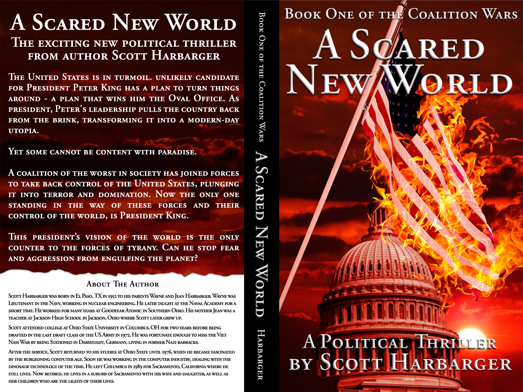 Book cover design. 