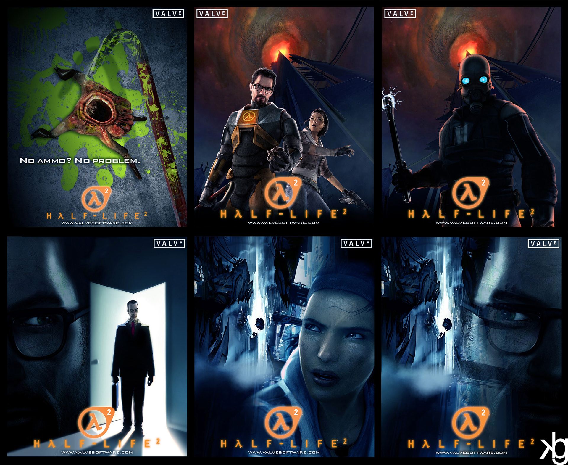 Magazine ad designs for a video game. 