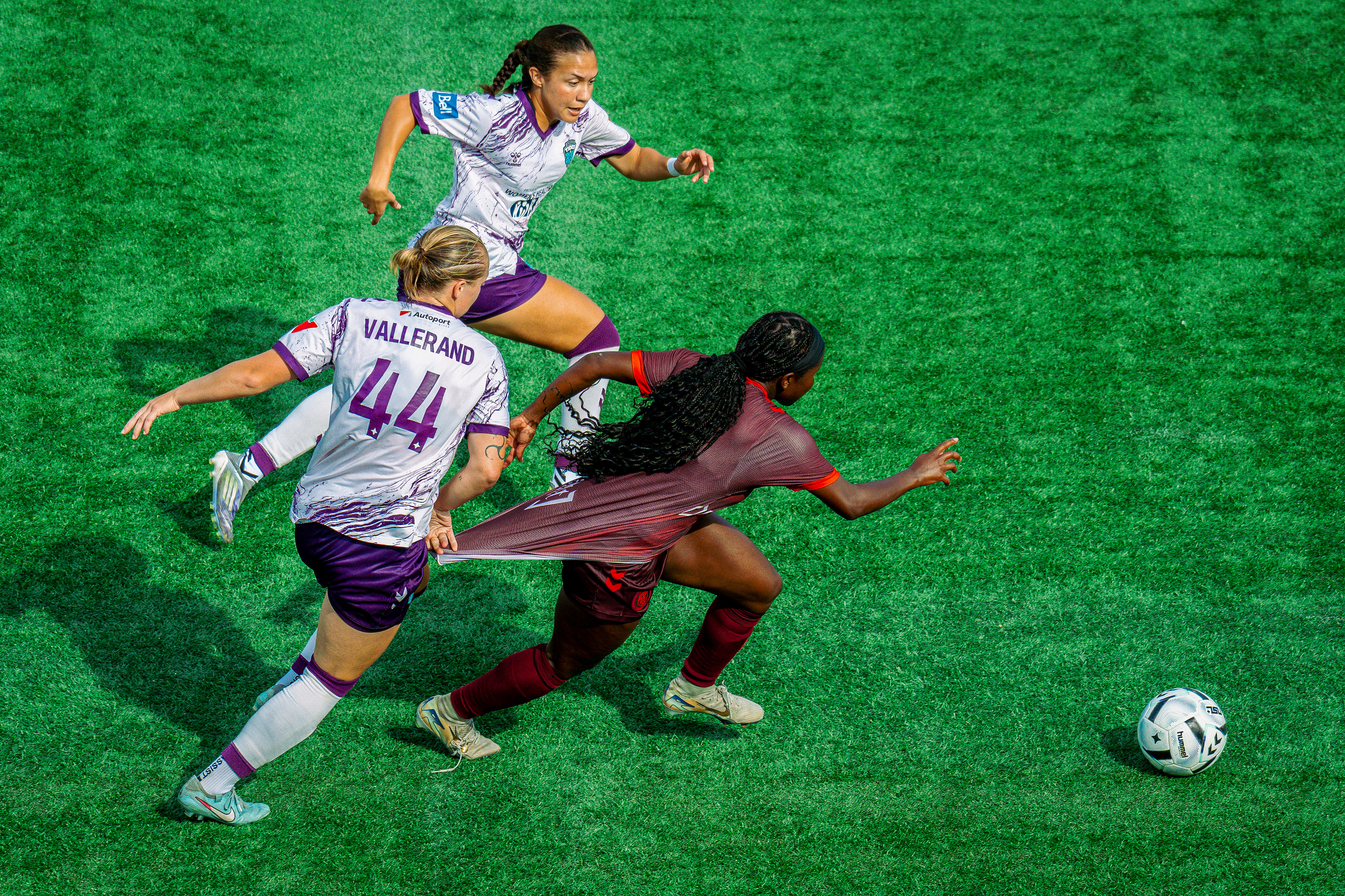Nikki Small against the Vancouver Rises
