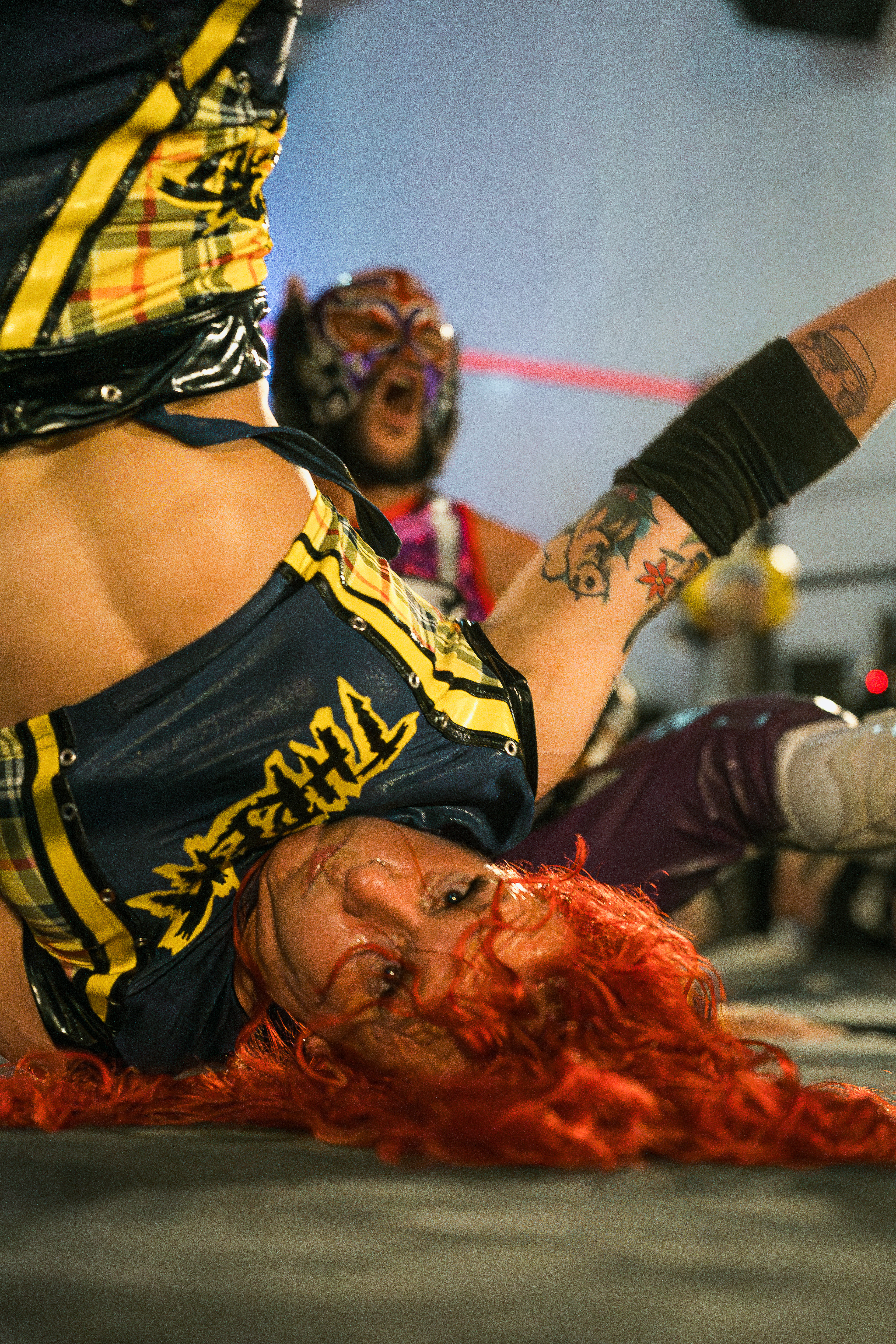 TNA Jody Threat at an Indie wrestling event in Toronto