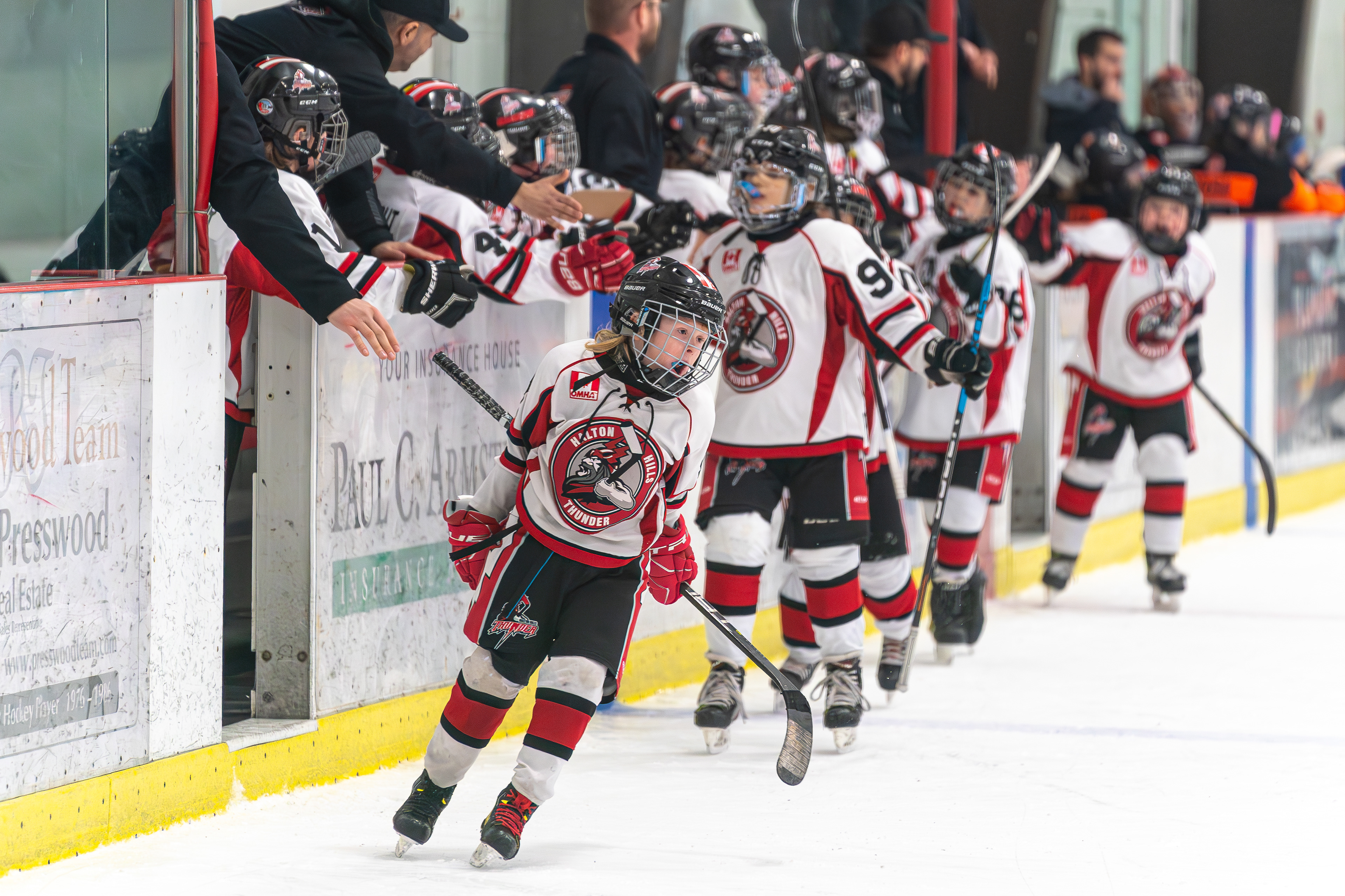 Halton hills Thunders scores
