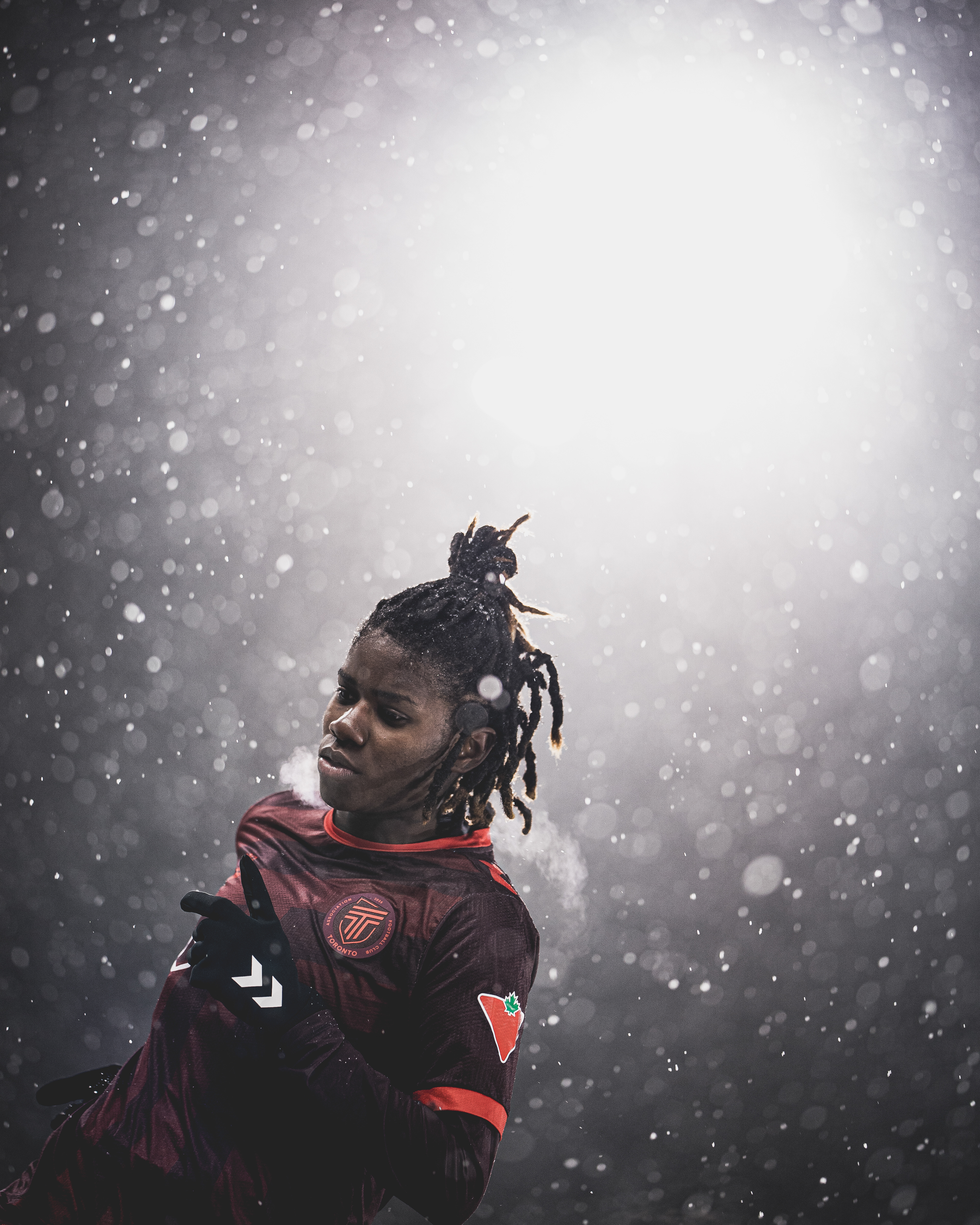 Women soccer player Esther Okoronkwo AFC Toronto