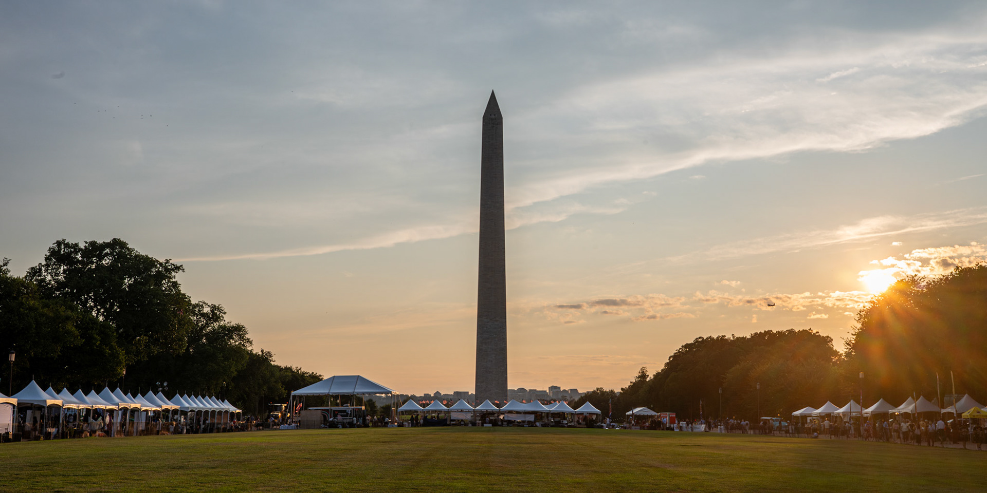Washington D.C. Sunset (Great American Farmers Market)