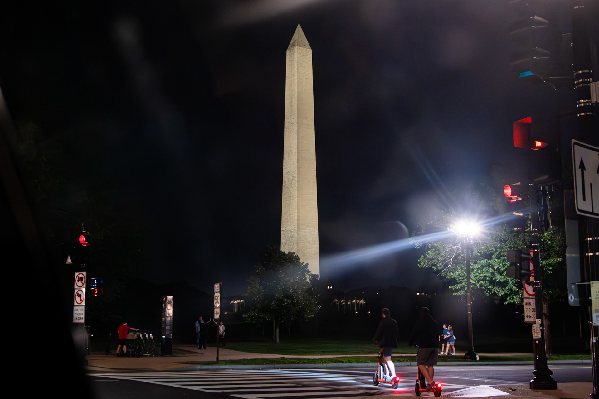Washington Monument at Night