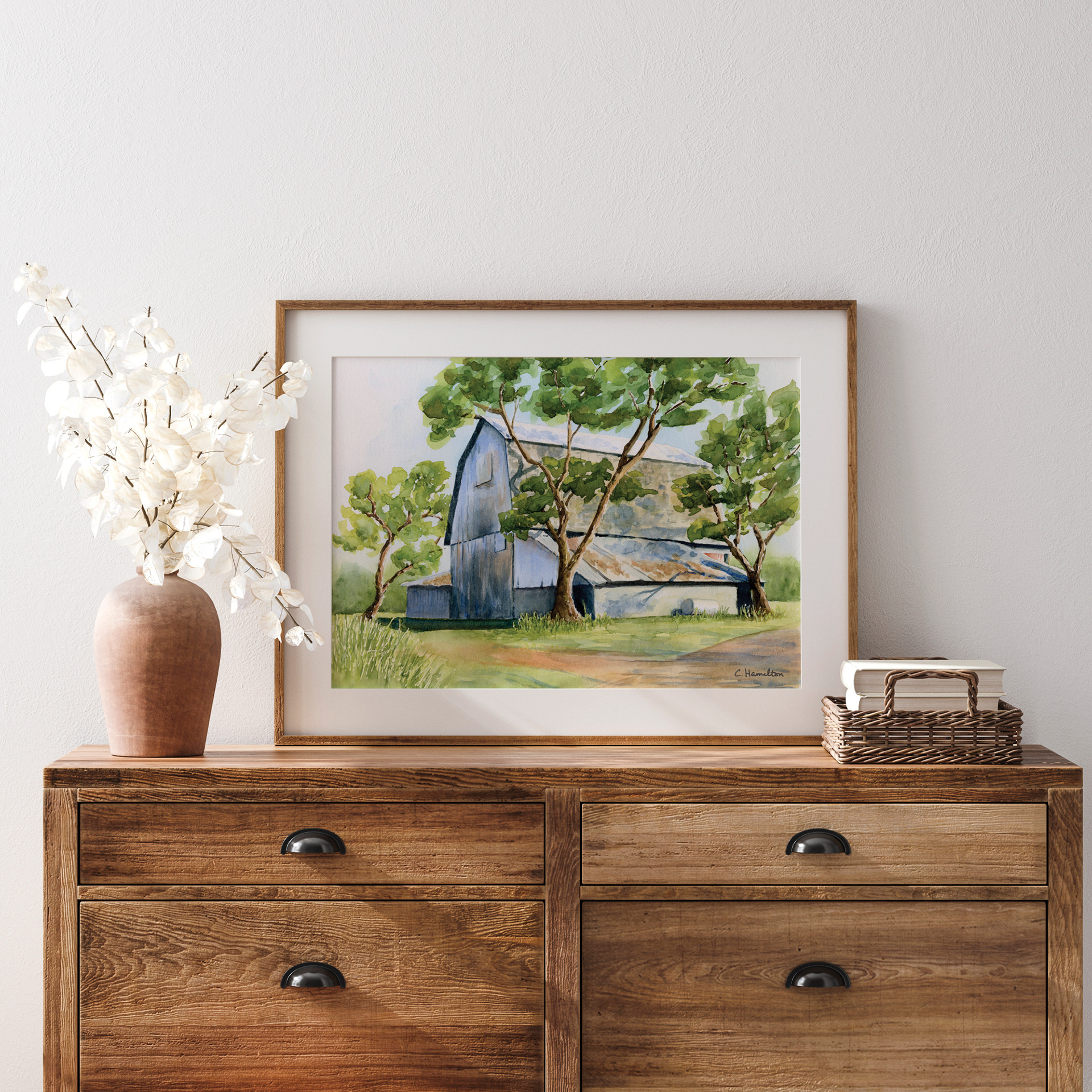 White Barn at the Farm