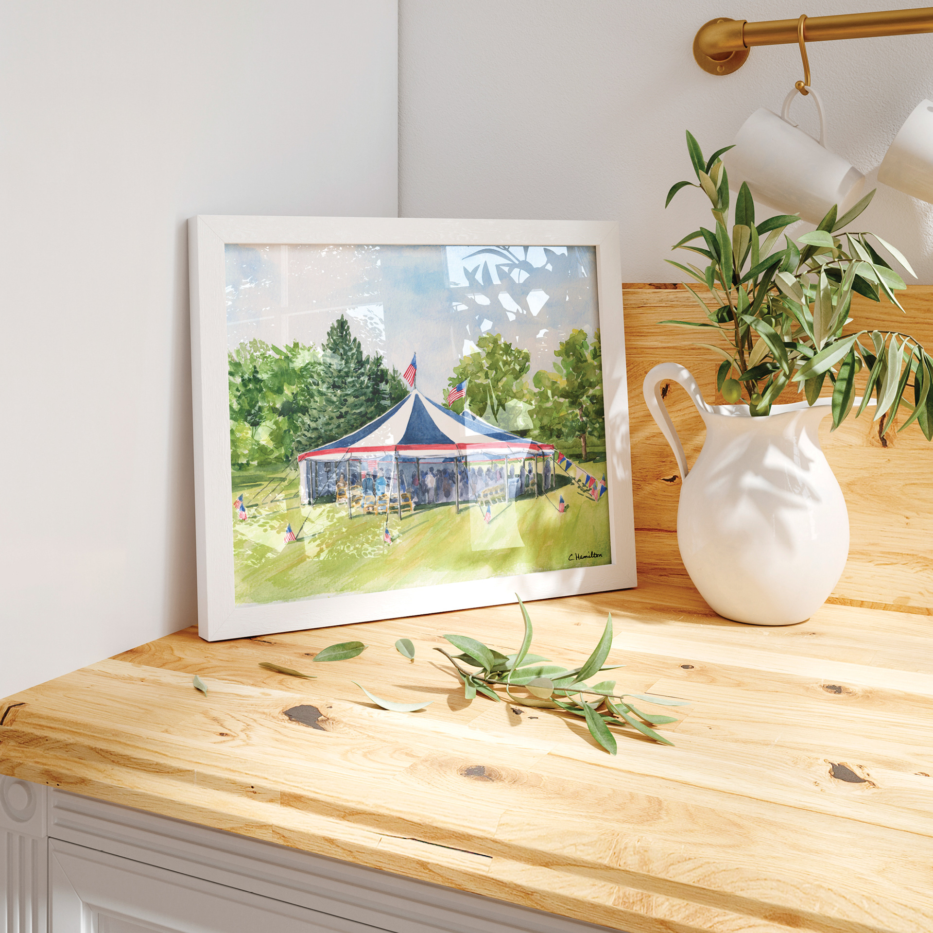 Old-Fashioned Tent Meeting