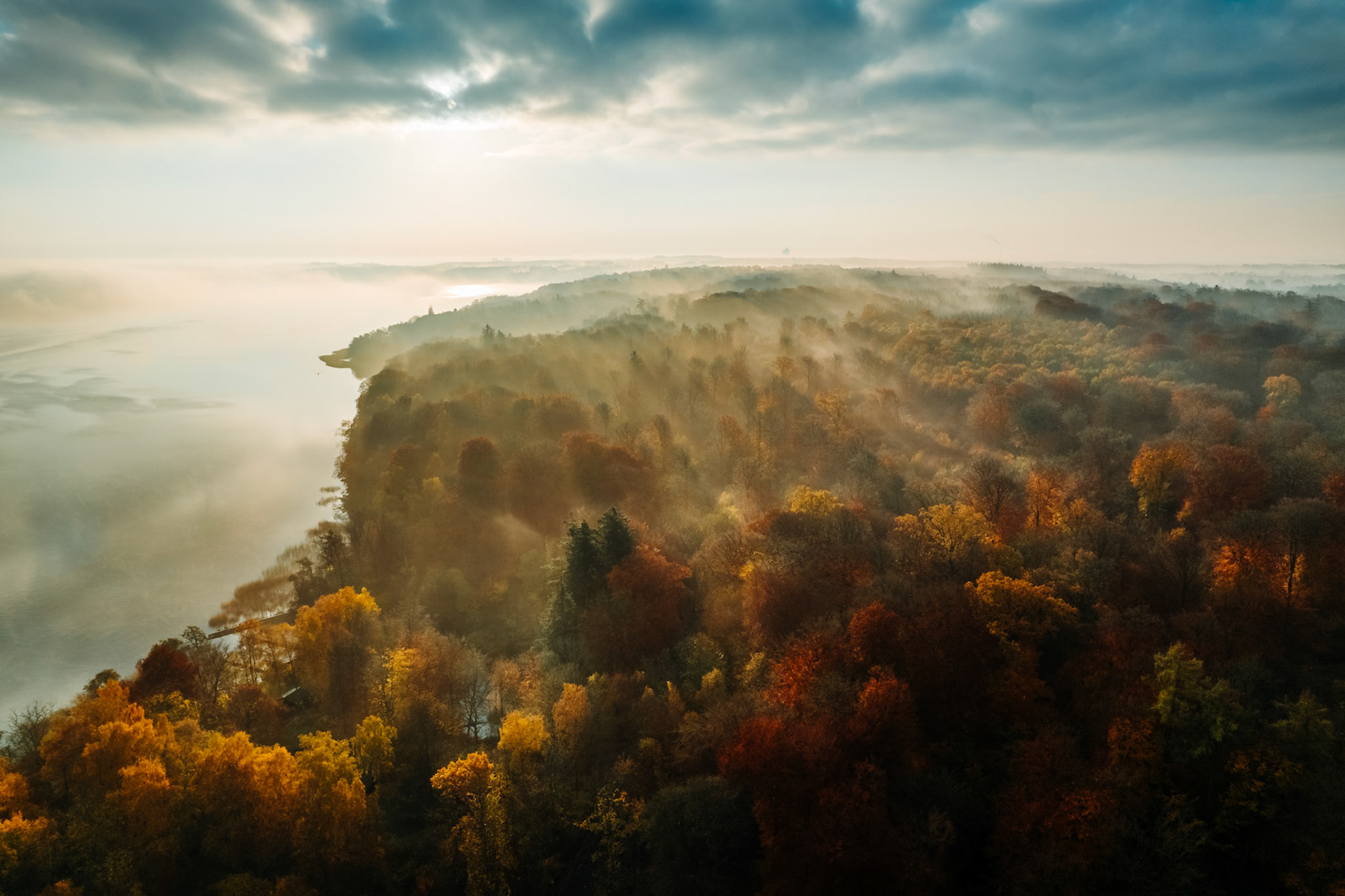 Furesø ved efterårstid
