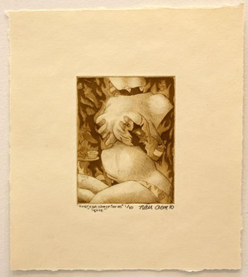 "Spice" Intaglio 2010