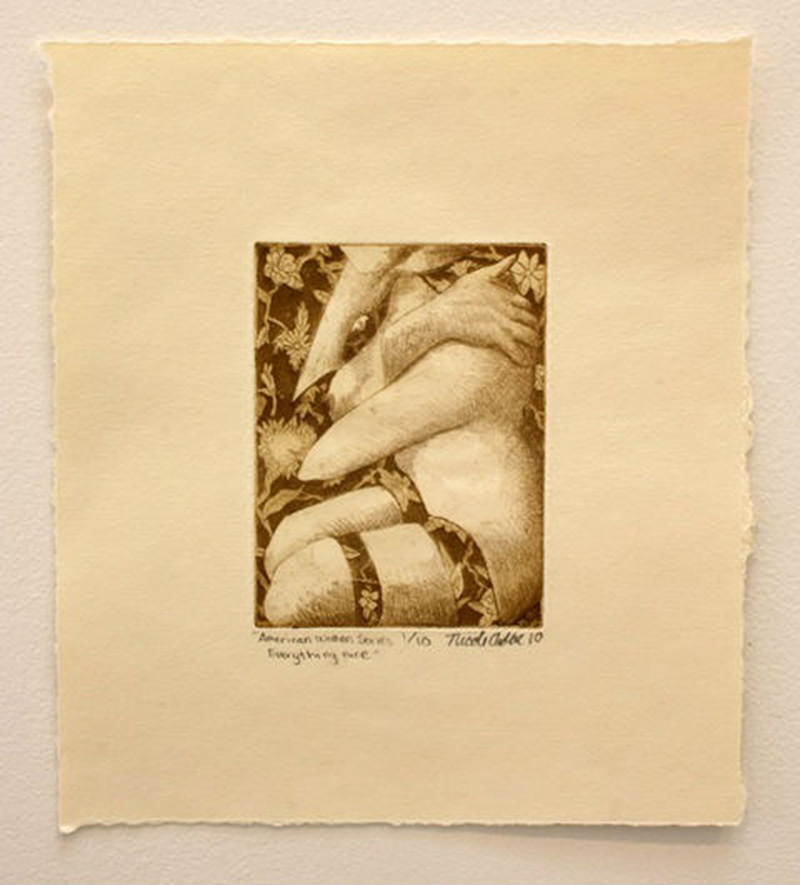 "Everything Nice" Intaglio 2010