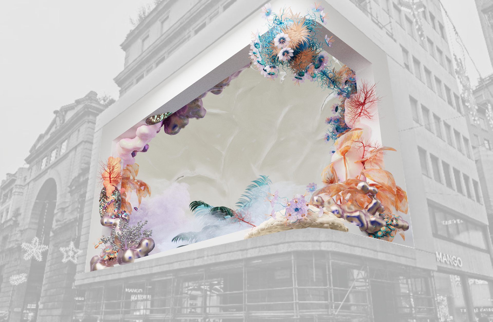 Vera Uchytil design for the part paradise garden world from 3 clips, developed by Vera Uchytil