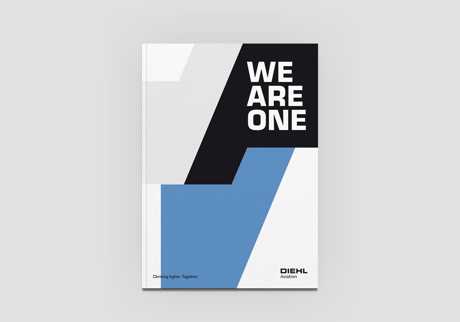 Stuttgart Creative Direction Grafiker Vera Uchytil Gestaltung Editorial Keyvisual zusammen we are one Markenkommunikation Diehl cover
