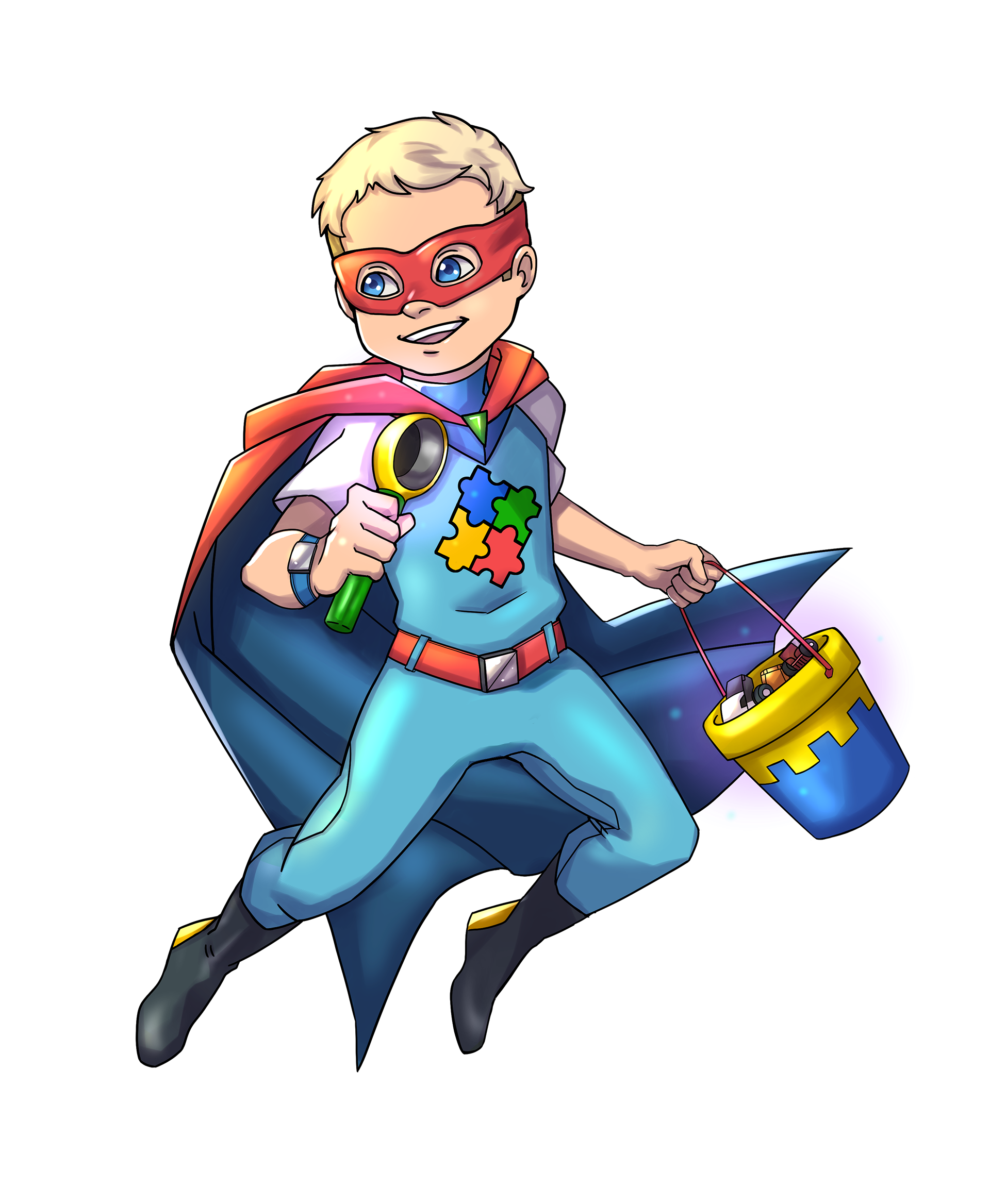 Character created on behalf of the Superhero Project, 2021.