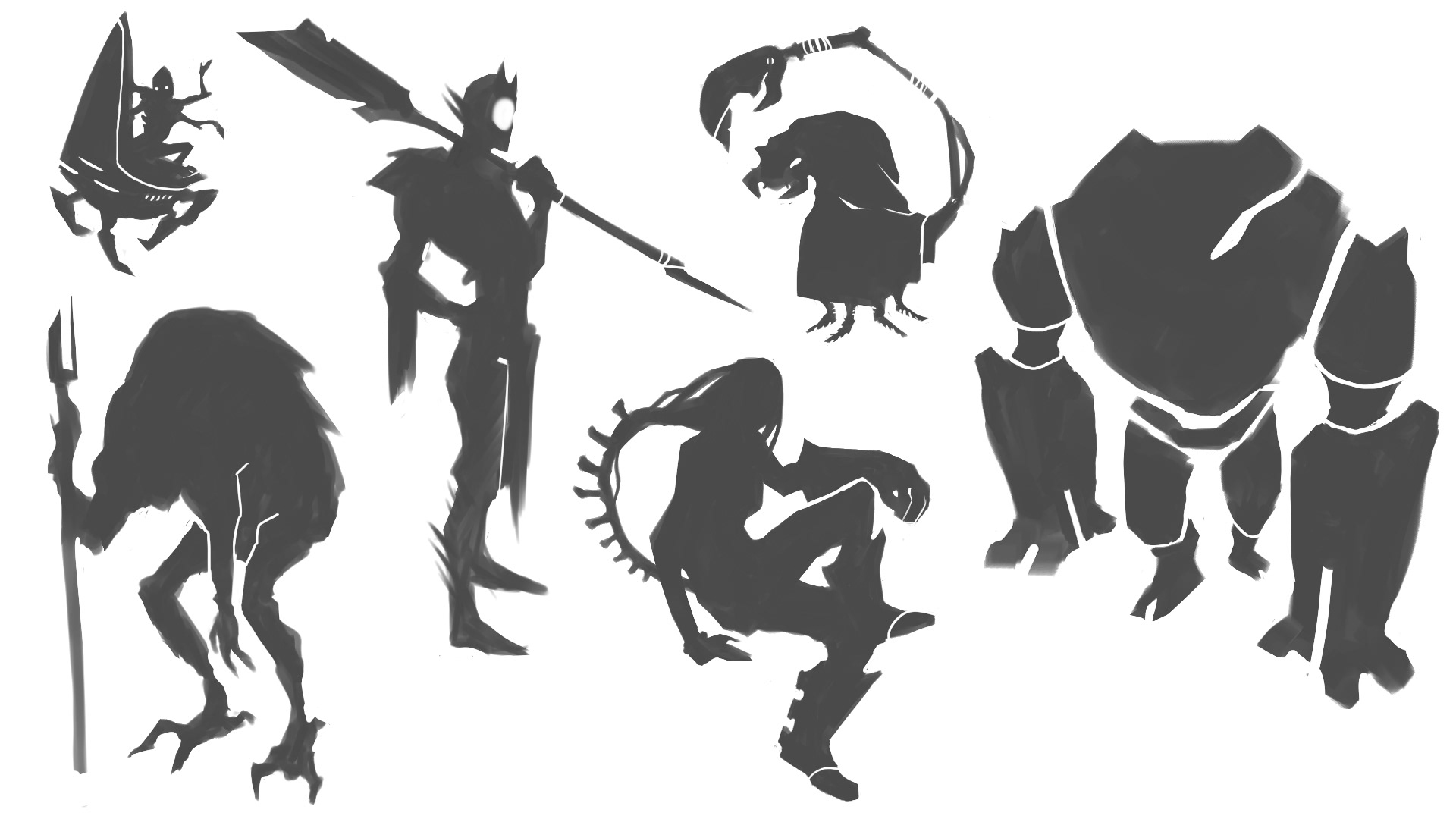Space Mercenary Character Design, 2021.