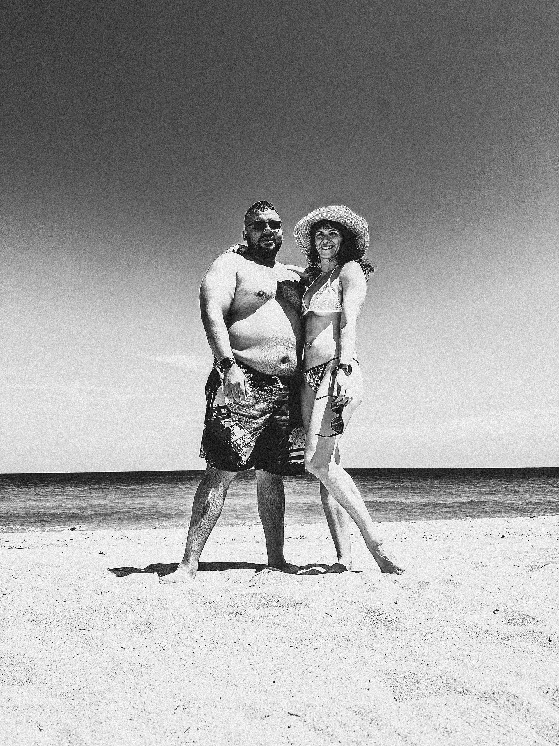 The two of us in Miami