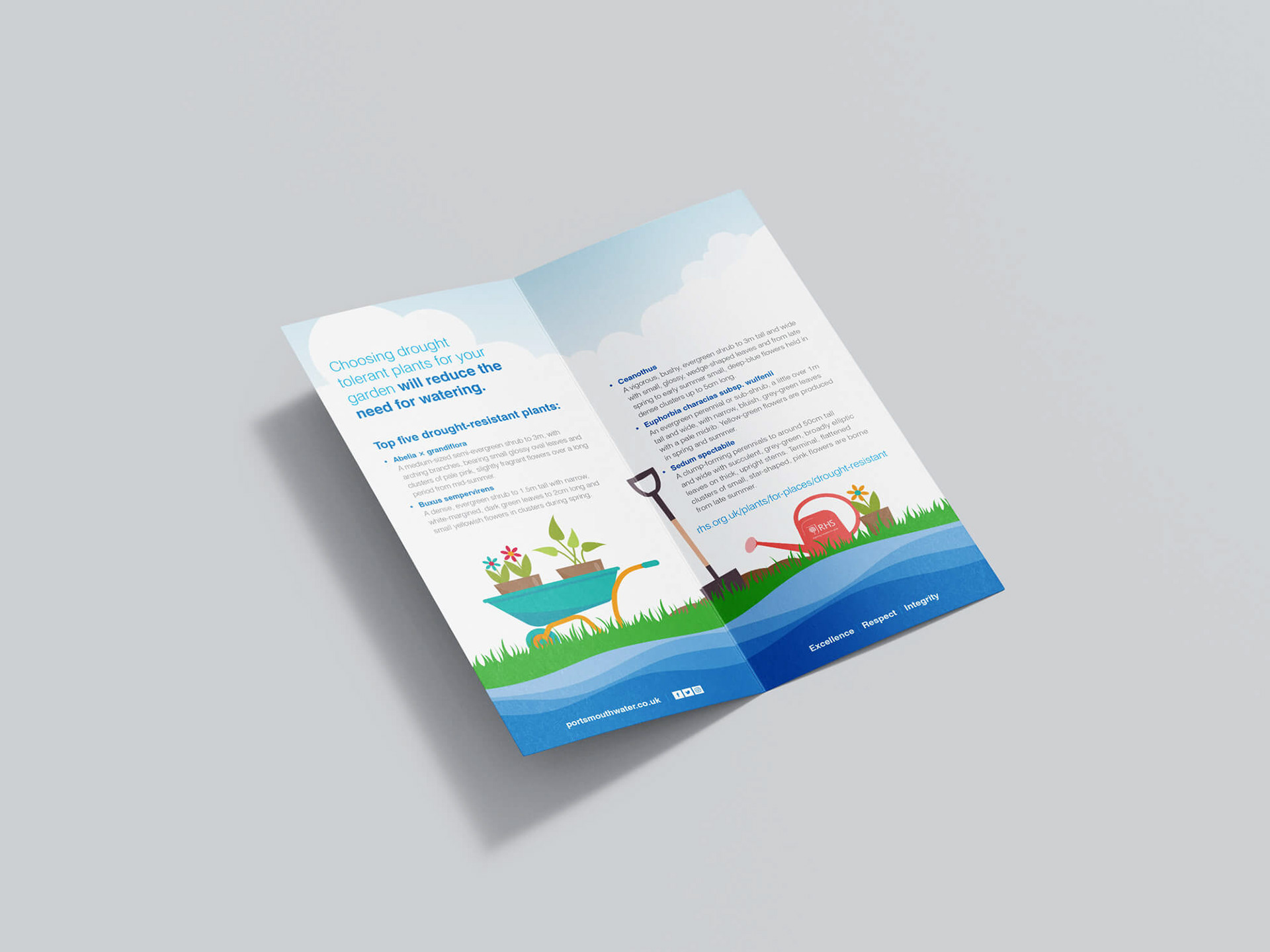 Water Efficiency – DL Leaflet