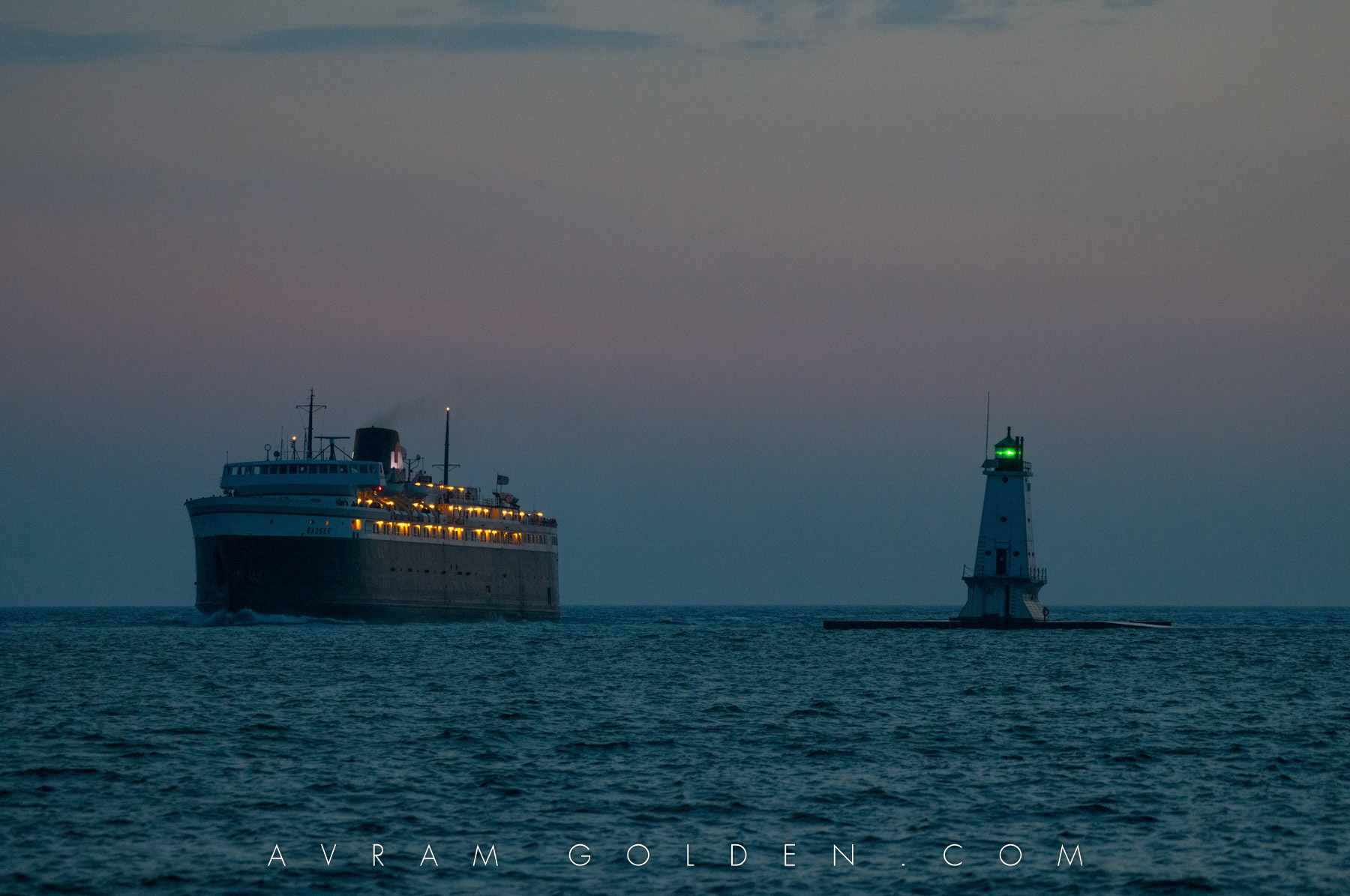 S. S. Badger Coming Home