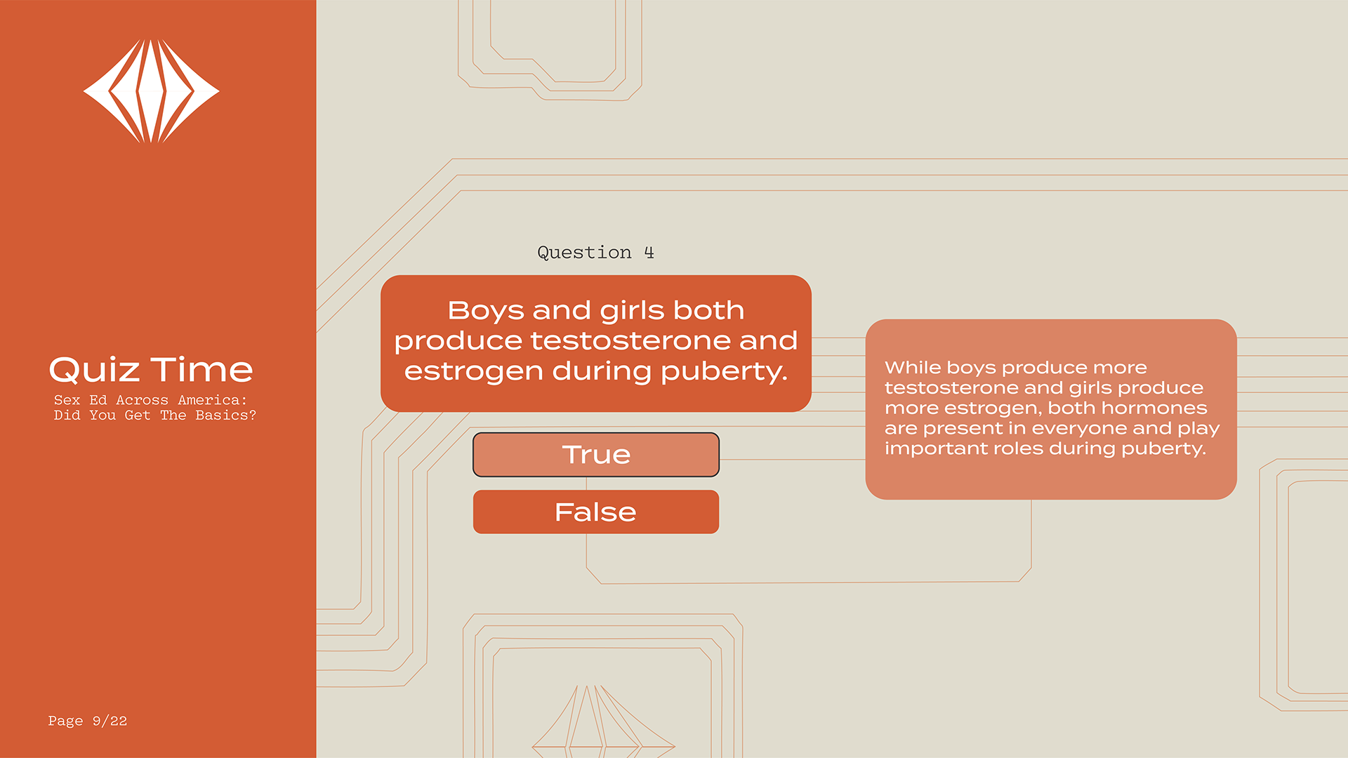 Example from Puberty Section
