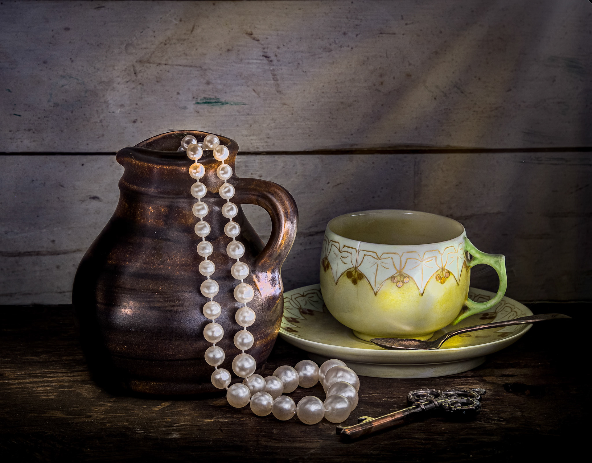 Mom's tea time