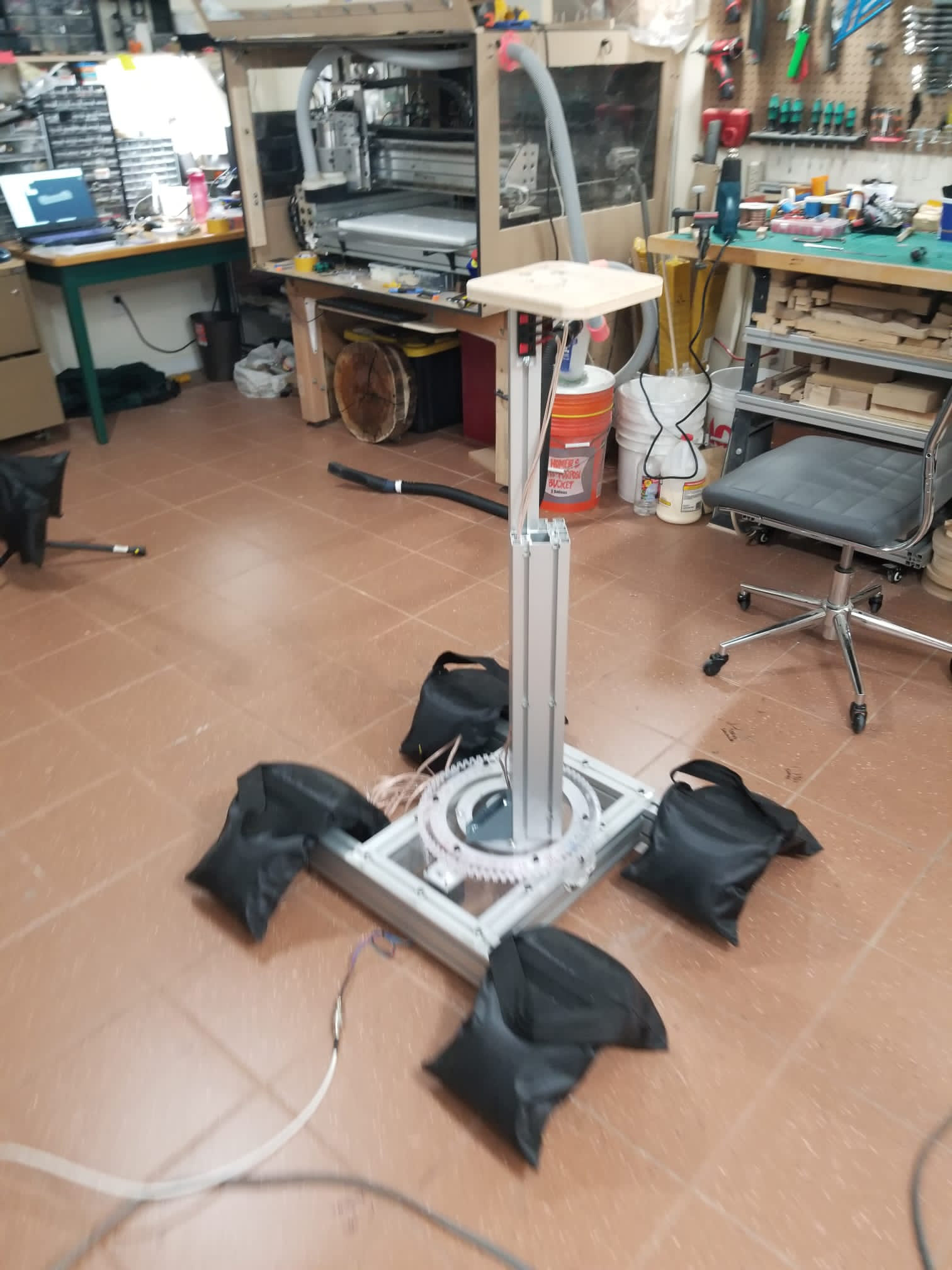 Rig for testing