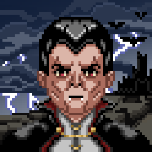 Pixel Dracula