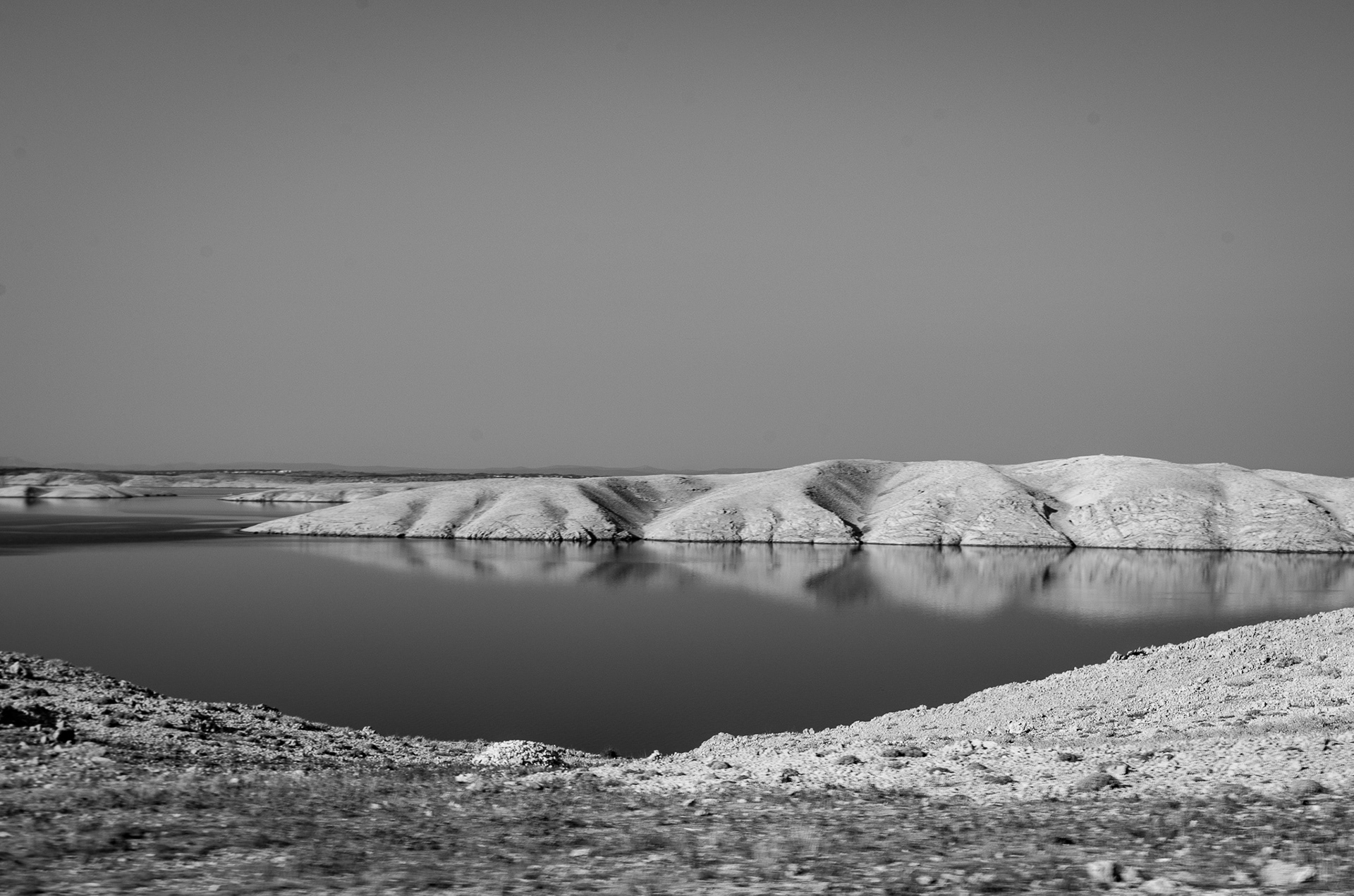 Pag, Croatie, août 2018