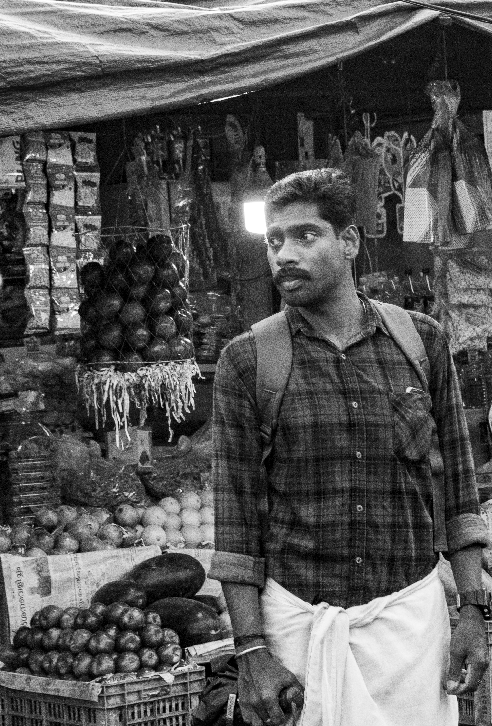 Kerala, Inde, juillet 2018