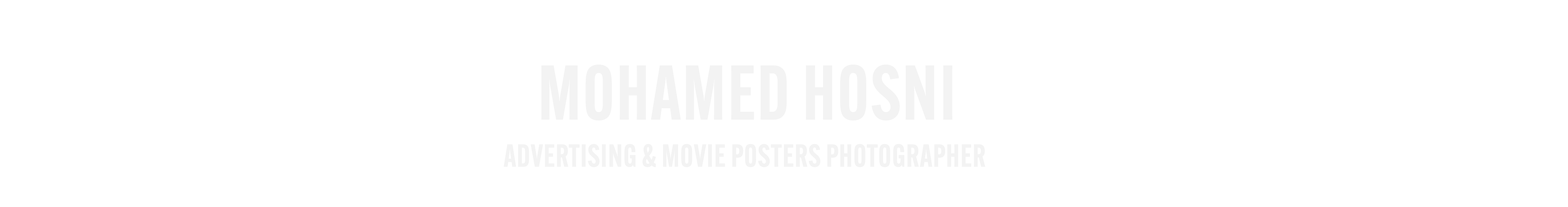 M0HAMED HOSNI commercial photographer