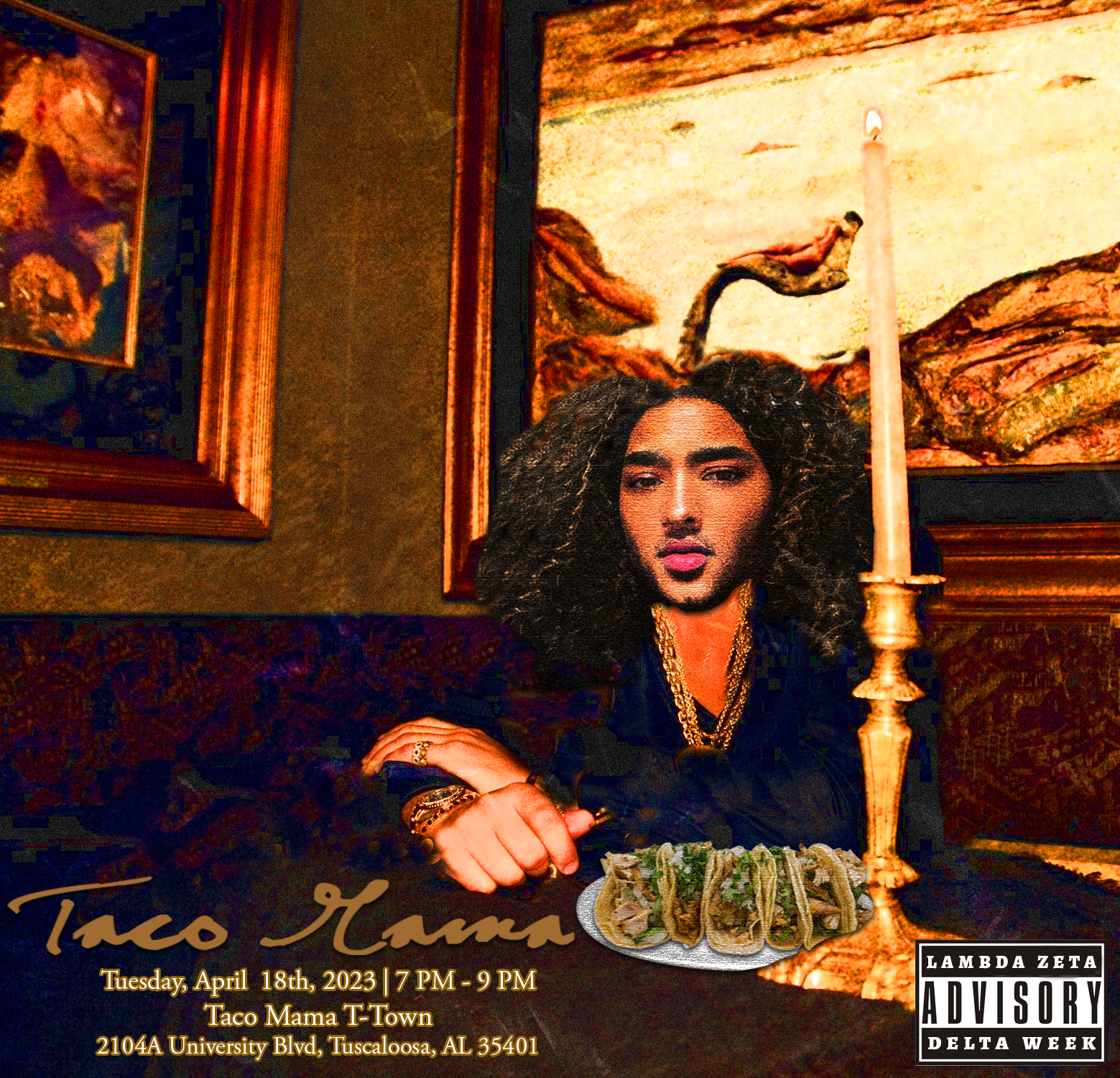 Taco Care x @lzdivas Delta Week 2023