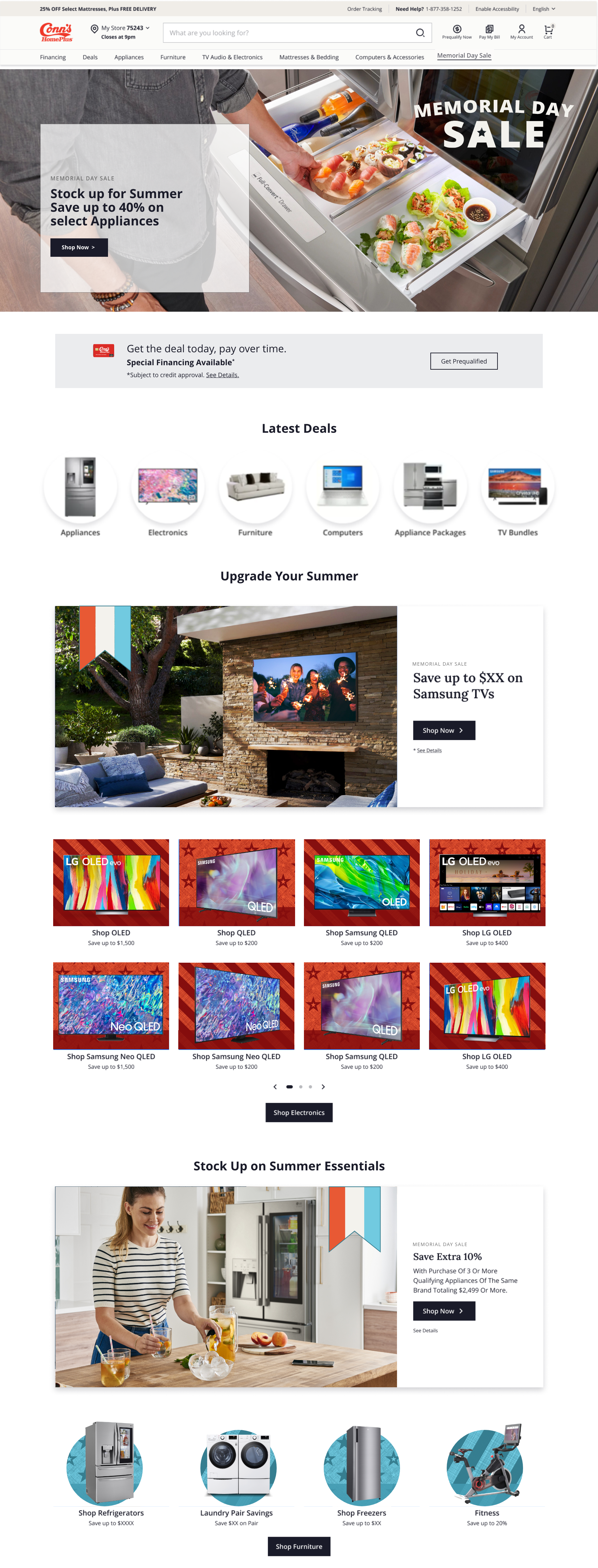 Campaign Landing Page