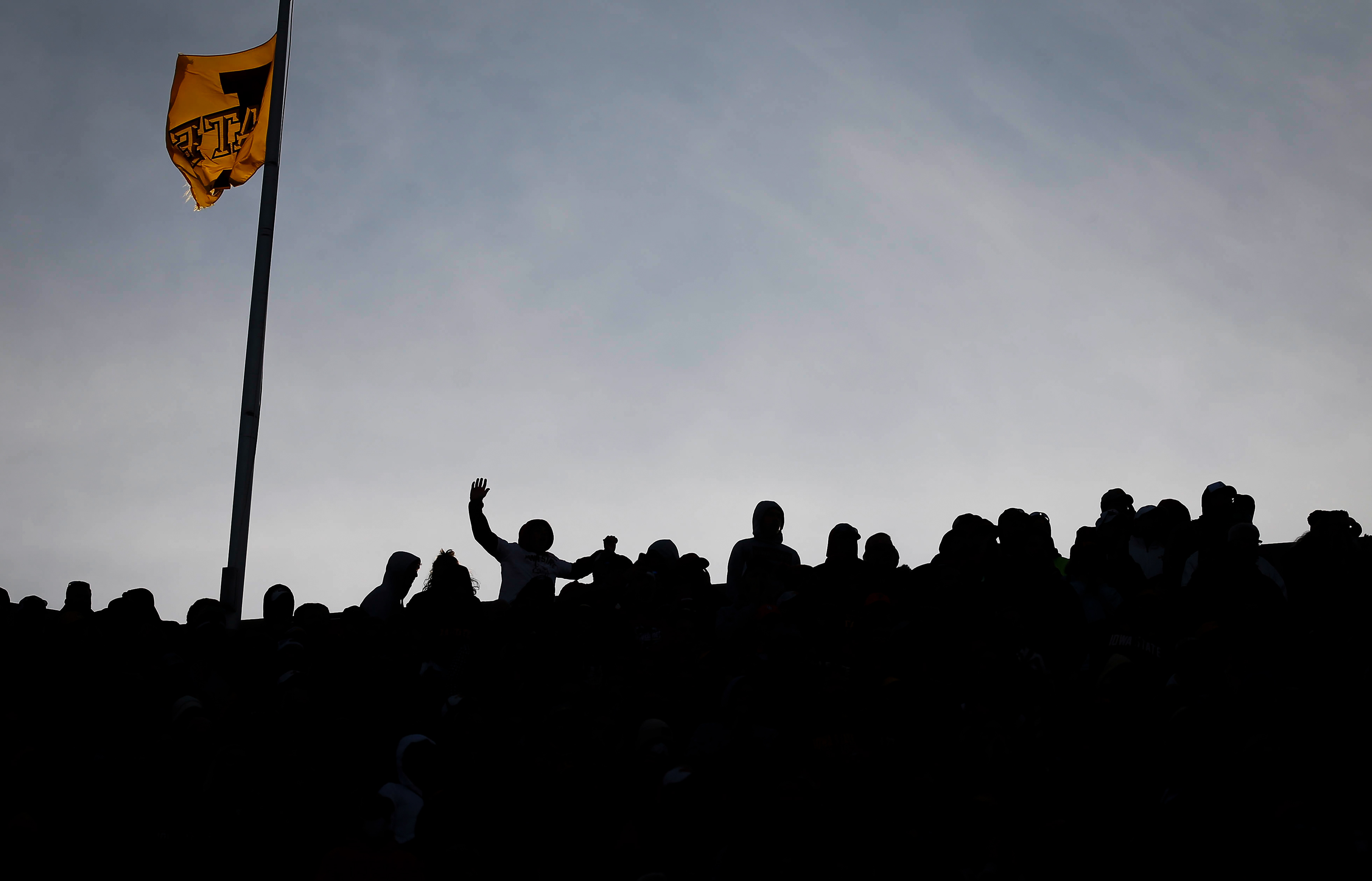 Iowa State fans cheer on the Cyclones against Oklahoma State on Saturday, Oct. 23, 2021, at Jack Trice Stadium in Ames.