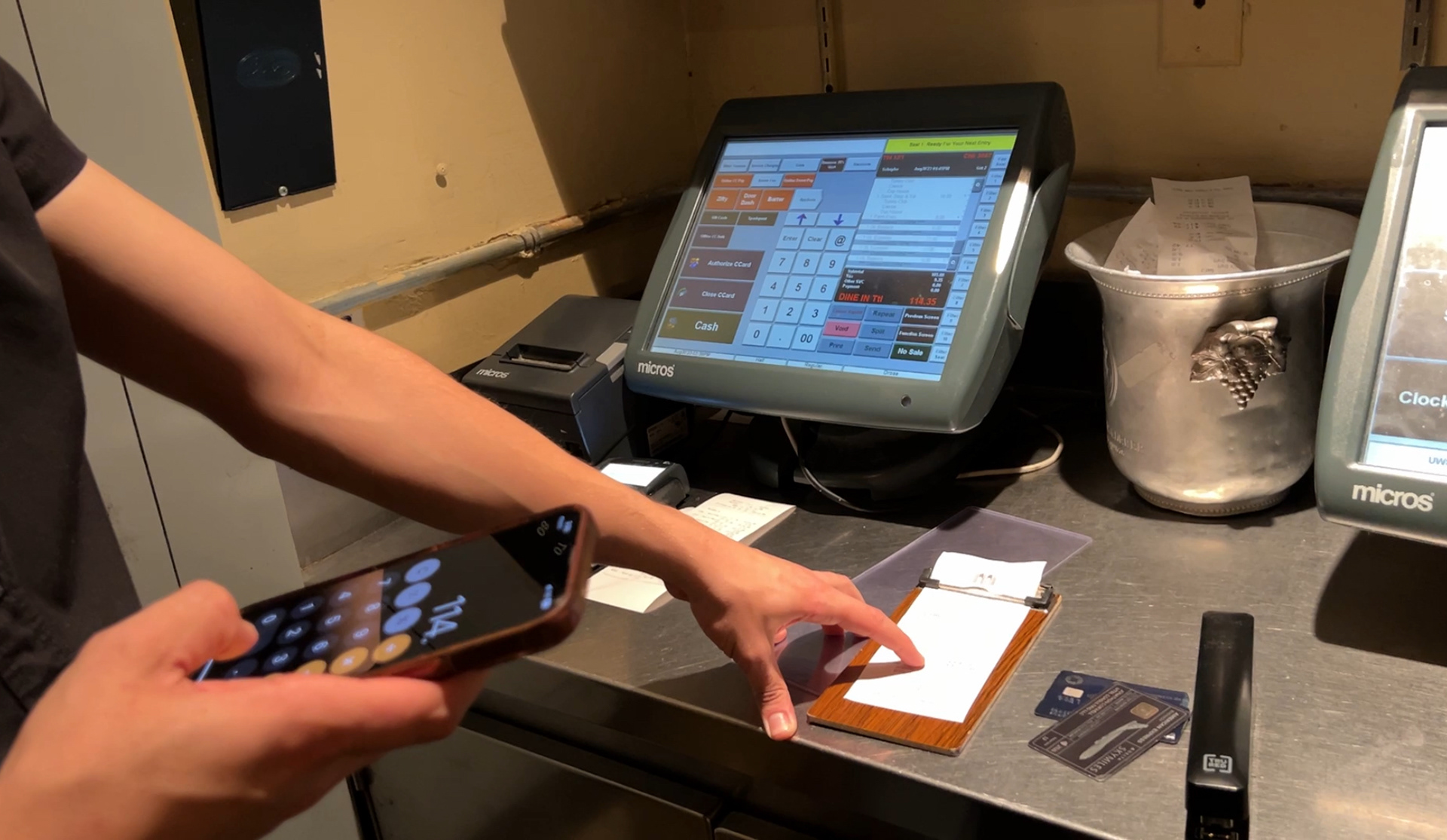 We visited 12 restaurants for this project, but most insightful was our visit to Murphy's, an Atlanta gem. It took the waiter over 90 seconds to split a bill in half, and they had to use their phone calculator to do it. What a mess.