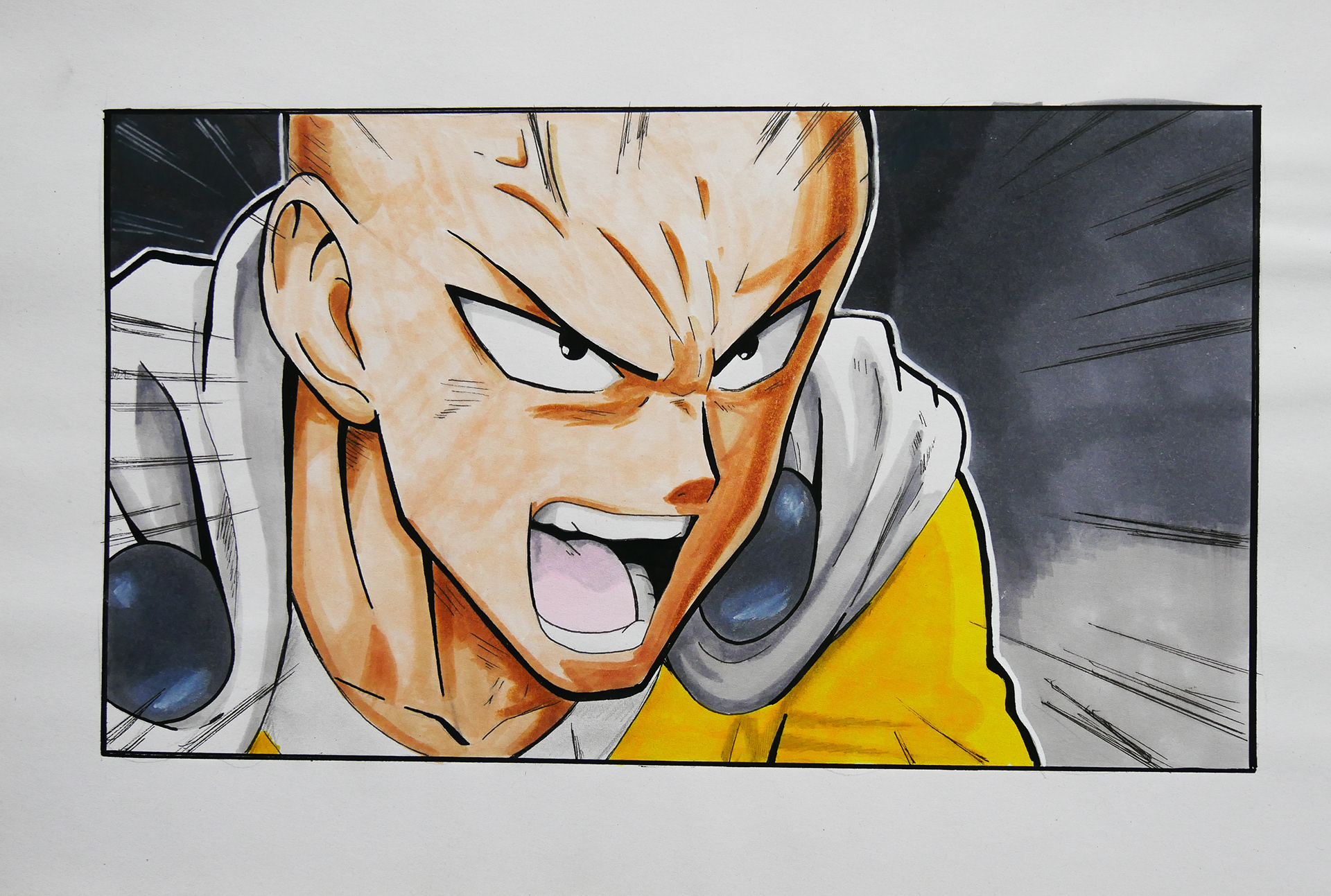 saitama from one punch man