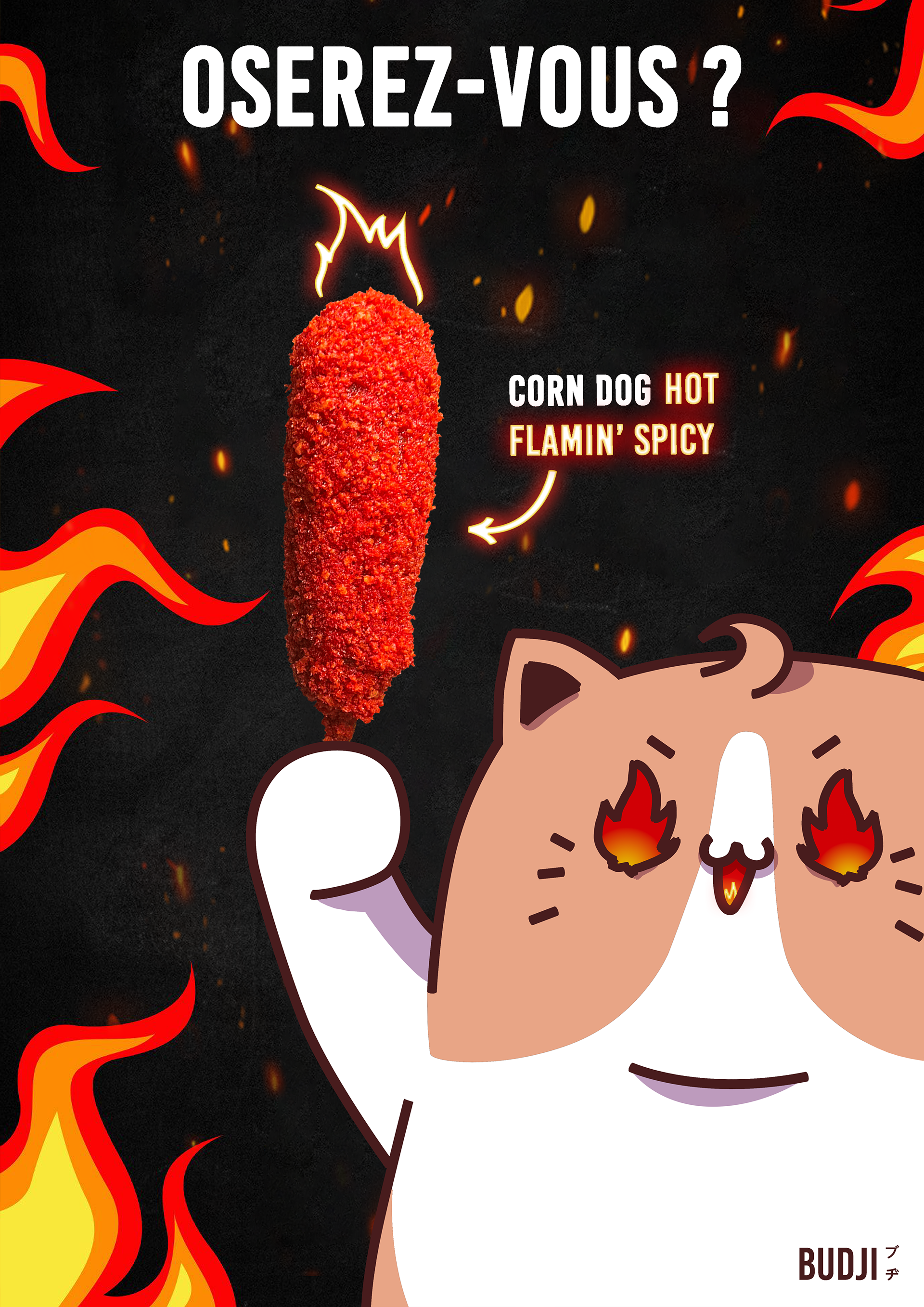 Affiche pour le Flamin' Hot