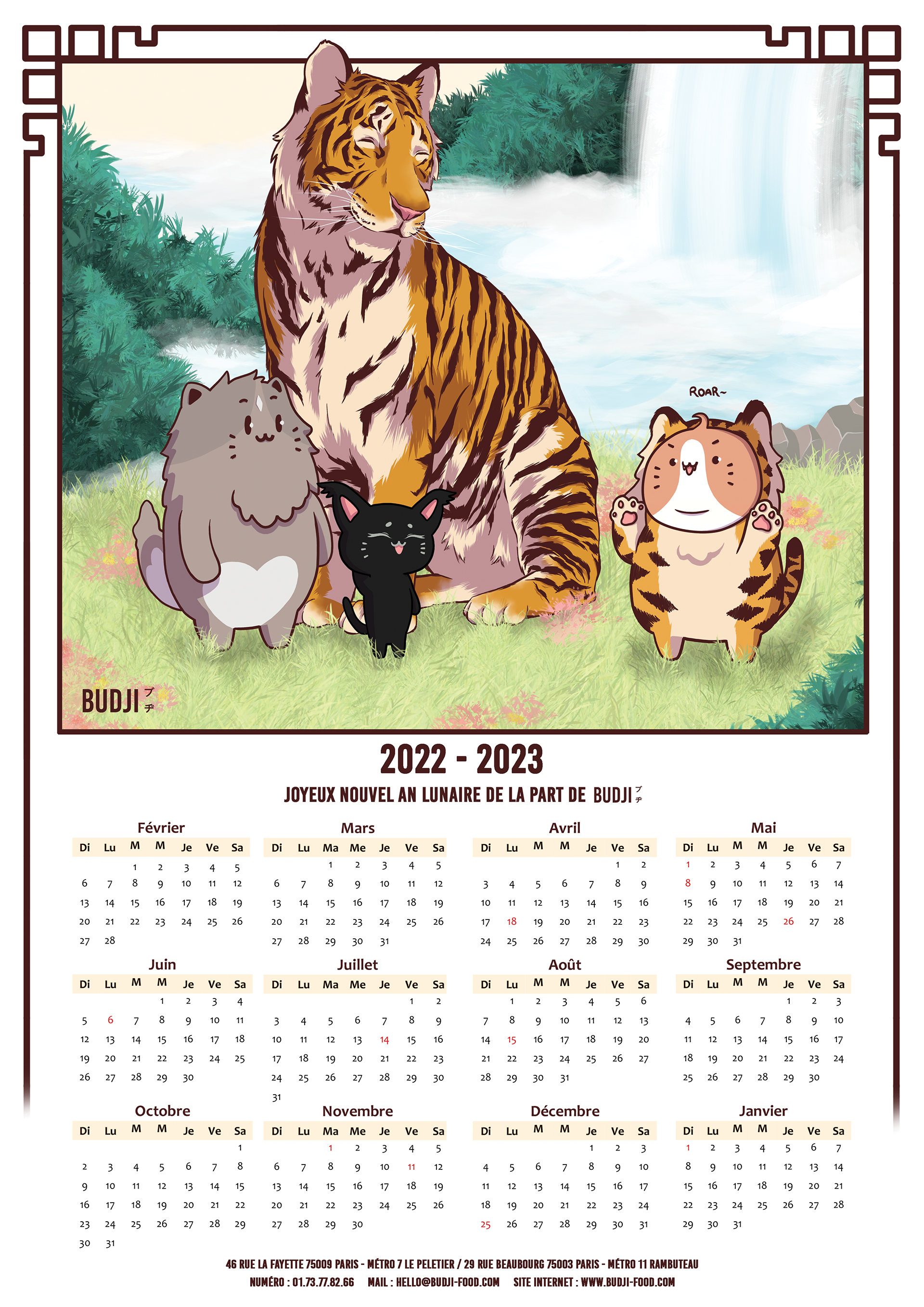 Année du Tigre 2022-2023