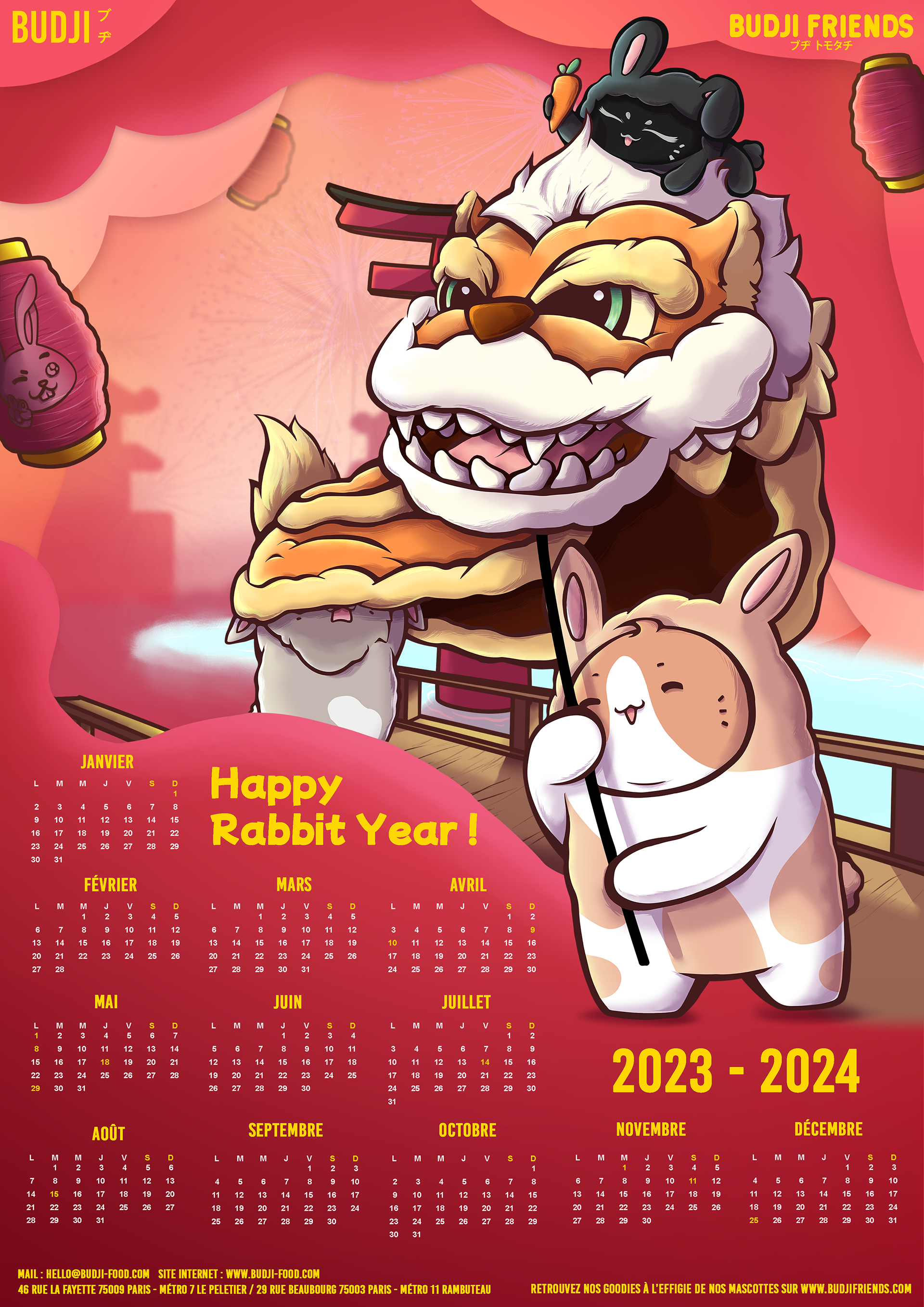 Année du Lapin 2023-2024