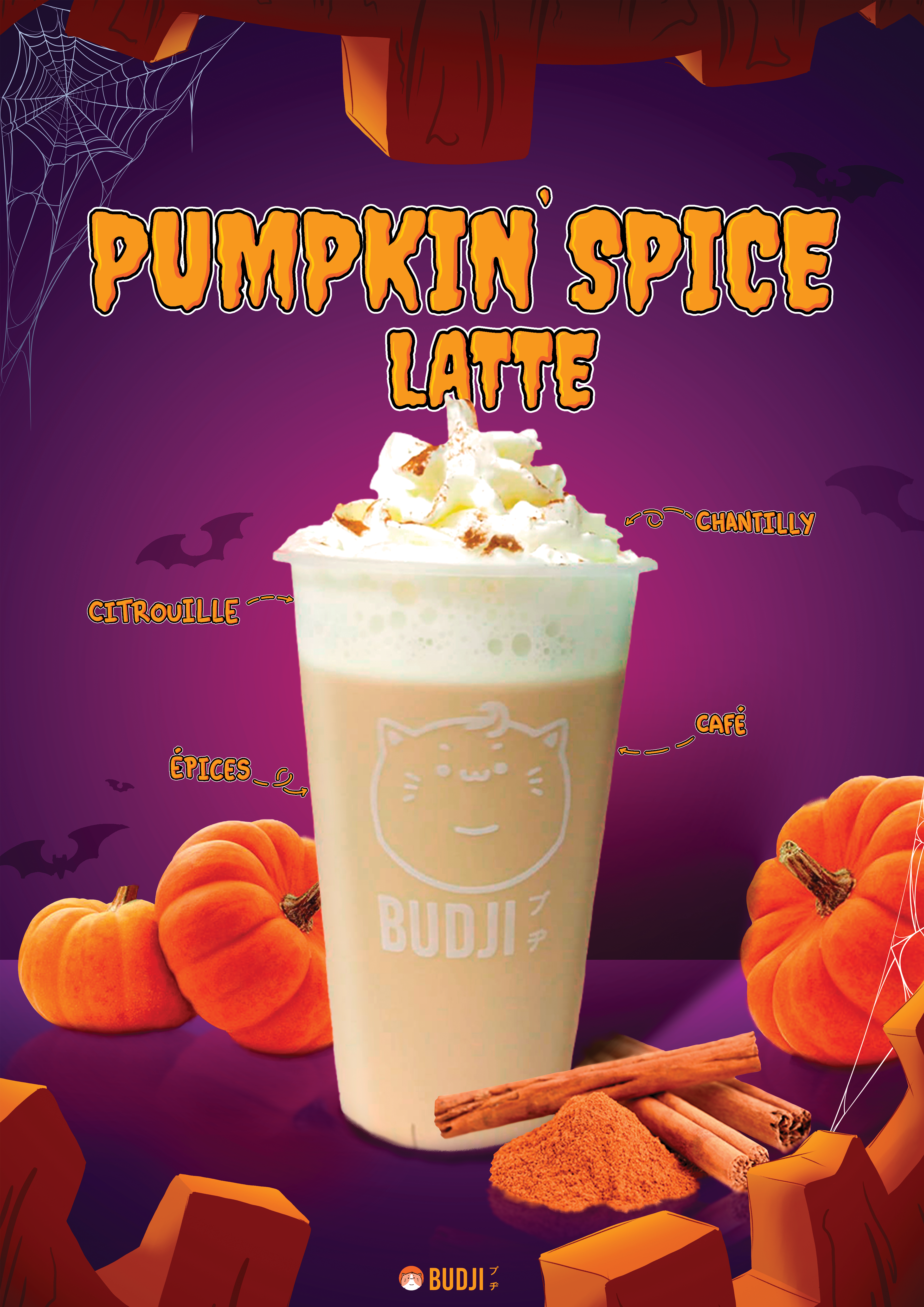 Affiche pour le Pumpkin' Spice Latte