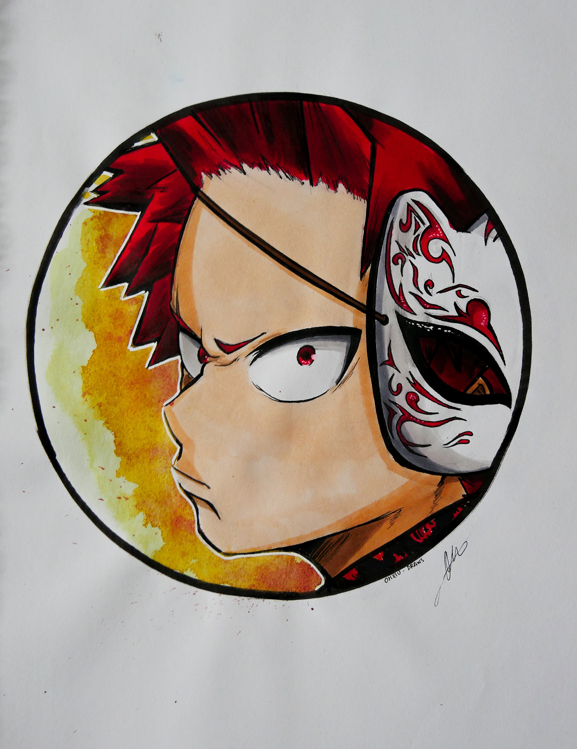 eijiro kirishima from my hero academia