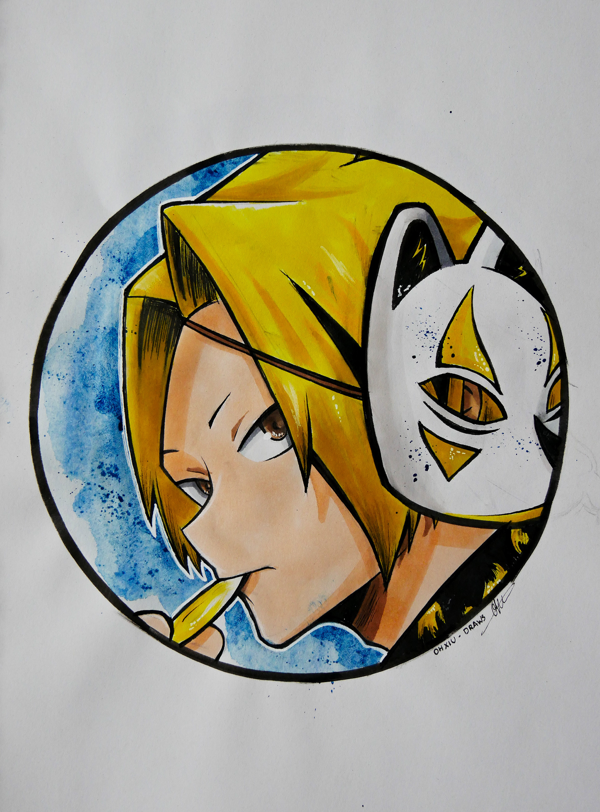 denki kaminari from my hero academia
