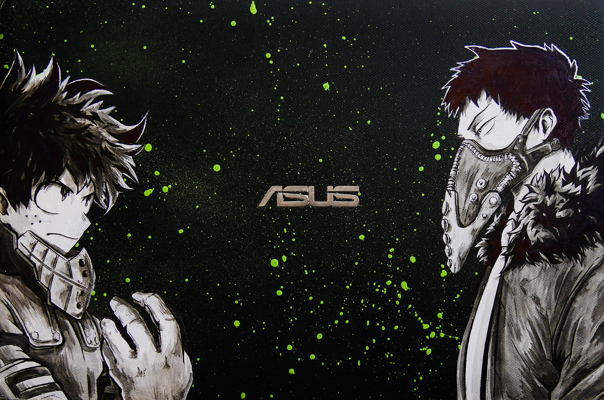 custom ordinateur: deku x overhaul