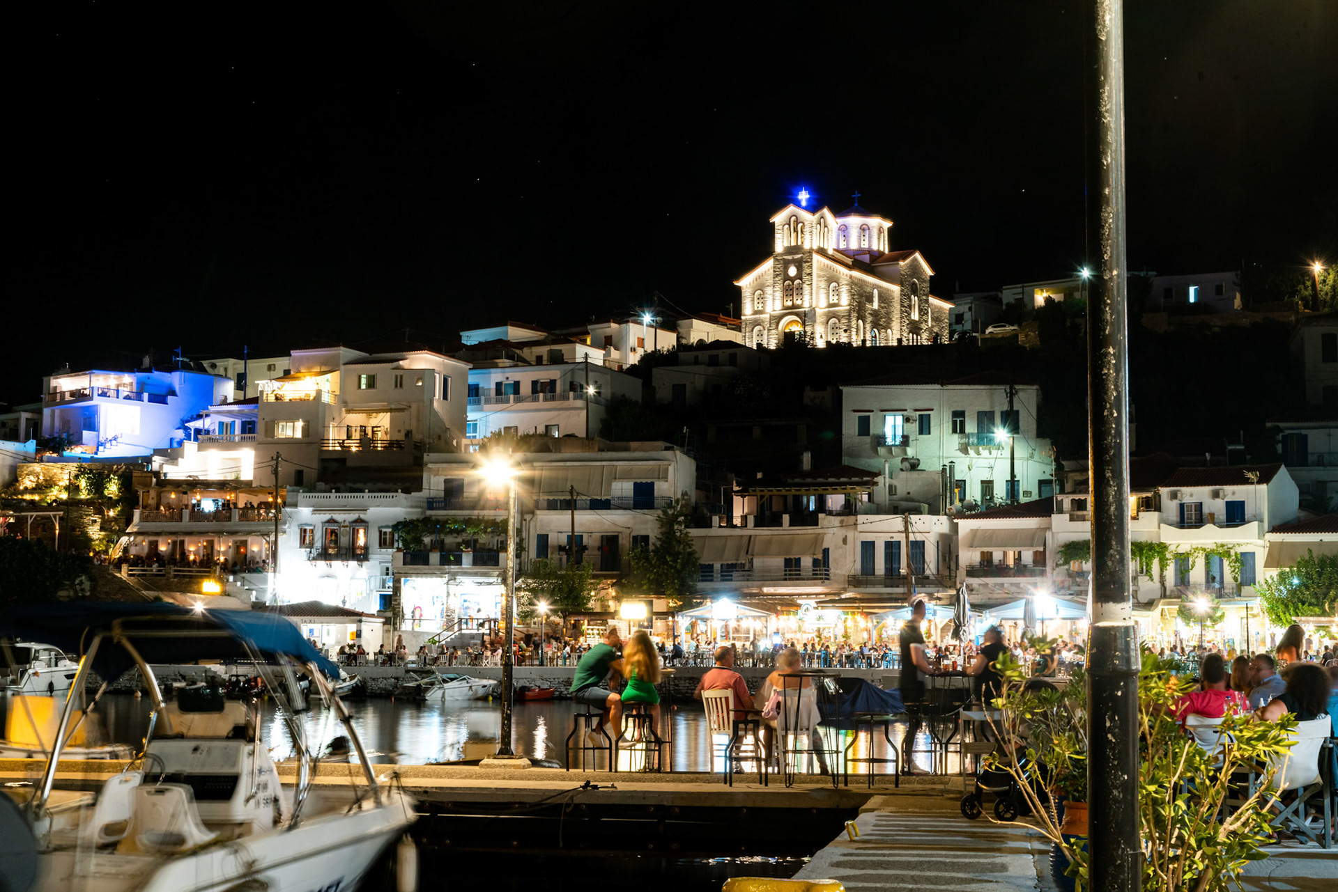 Night out at Andros.