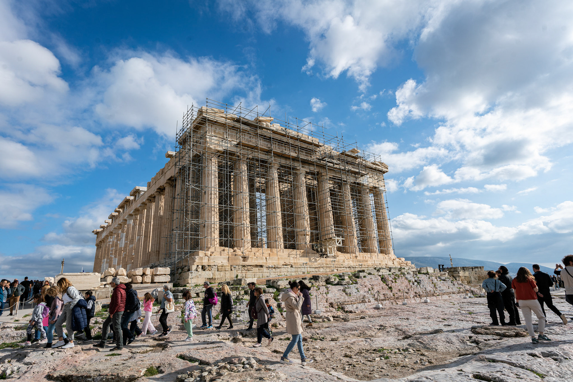 The Acropolis.