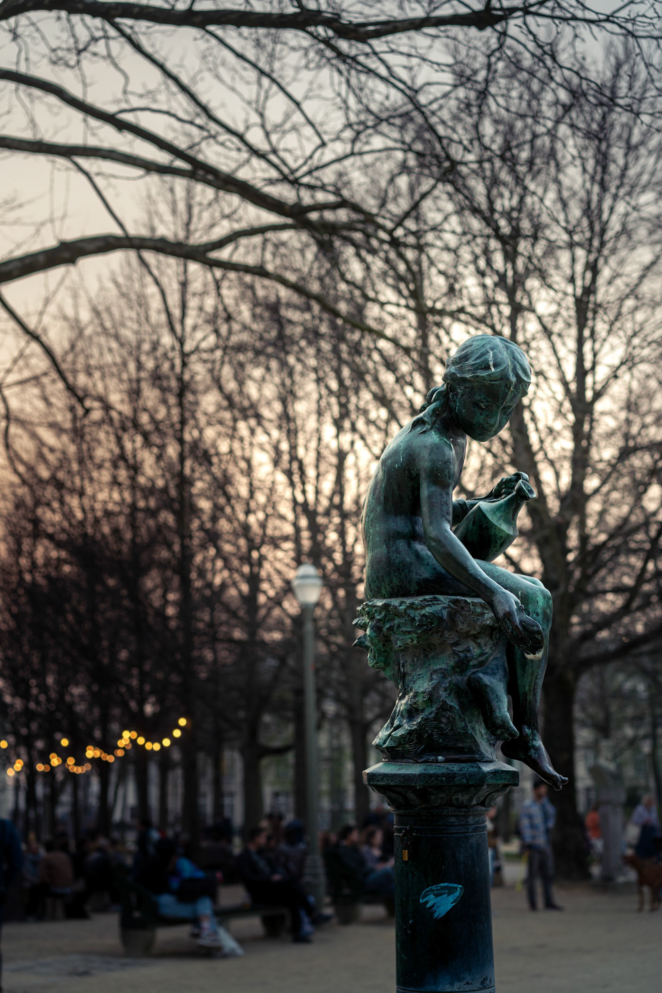 Statue in Brussels.