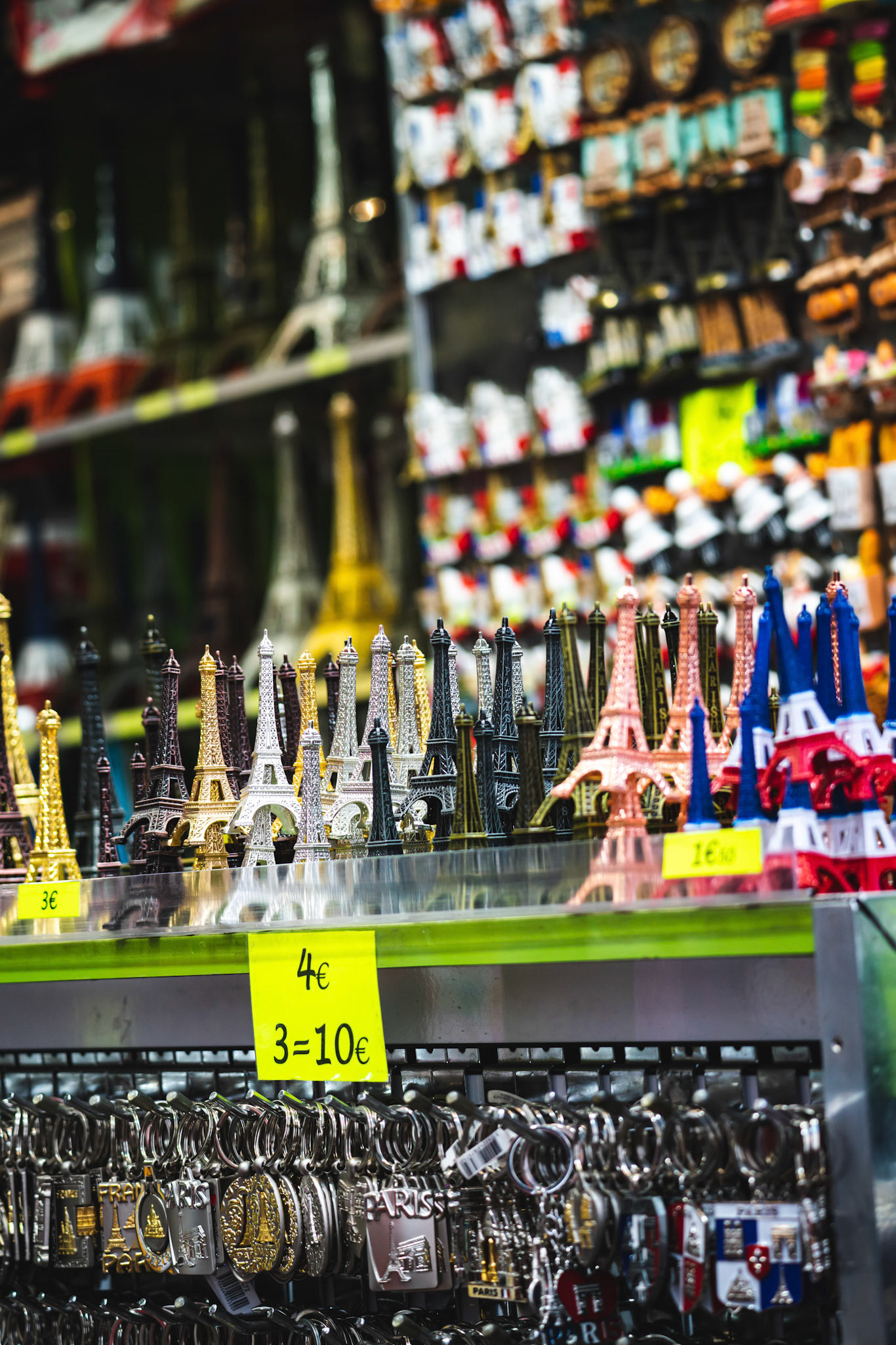 Souvenirs in Paris