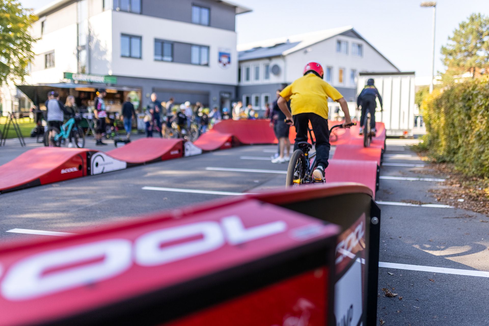 Pumptrack-Folierung