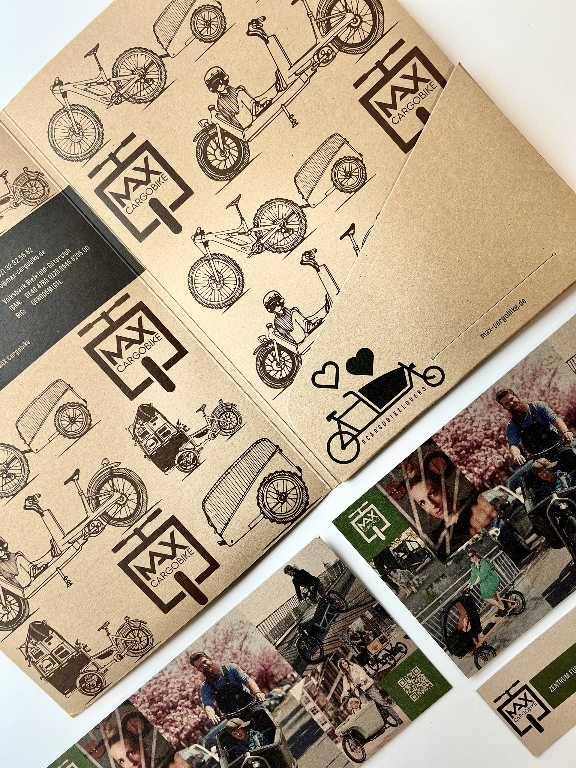 Geschäftsausstattung, Visitenkarten, Mappen, Flyer