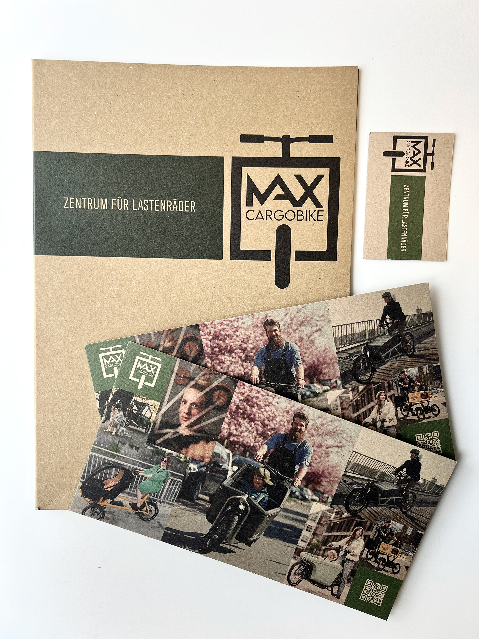 Geschäftsausstattung, Visitenkarten, Mappen, Flyer