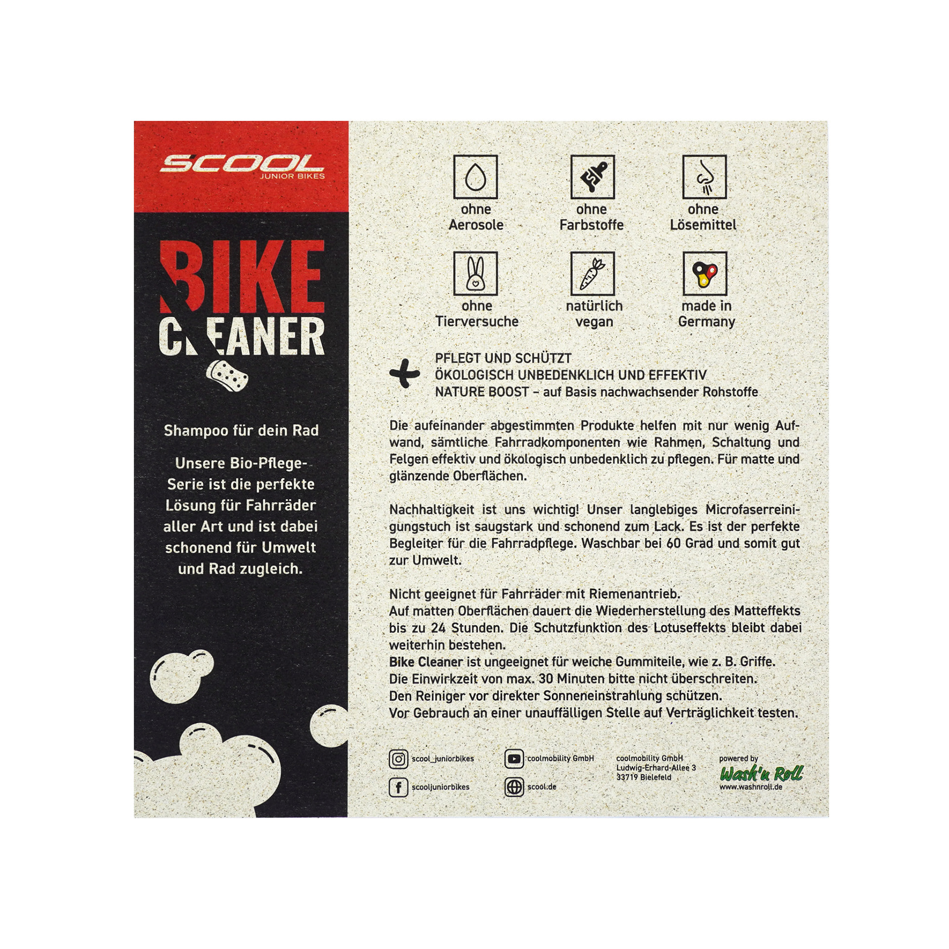 Flyer - Bike Cleaner