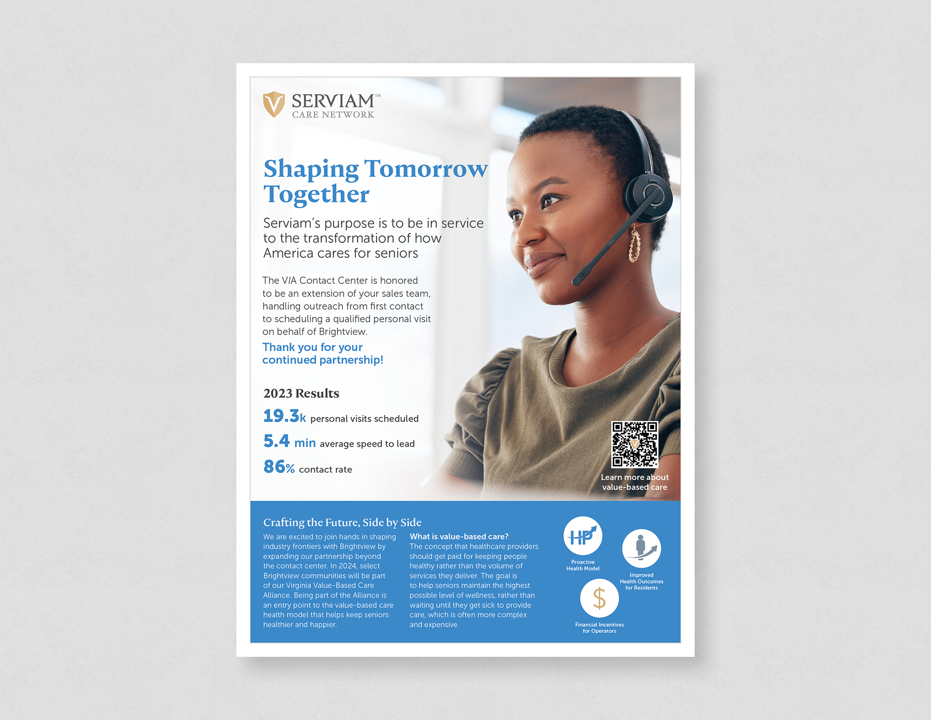 Serviam Sponsorship Ad