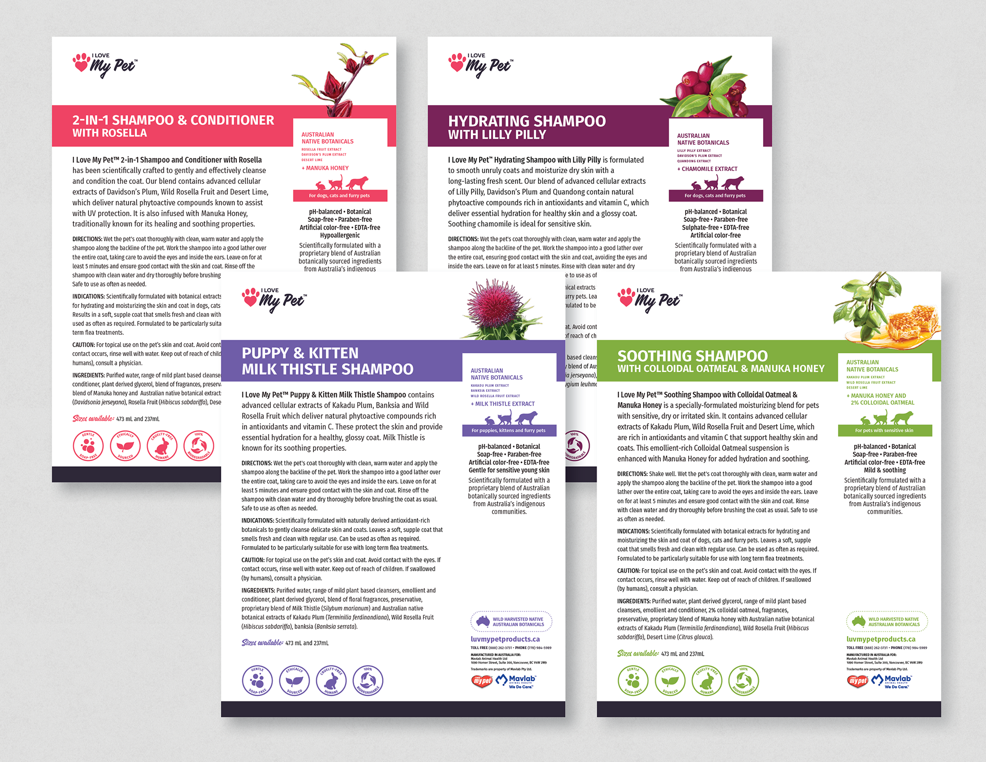 I Love My Pet Fliers