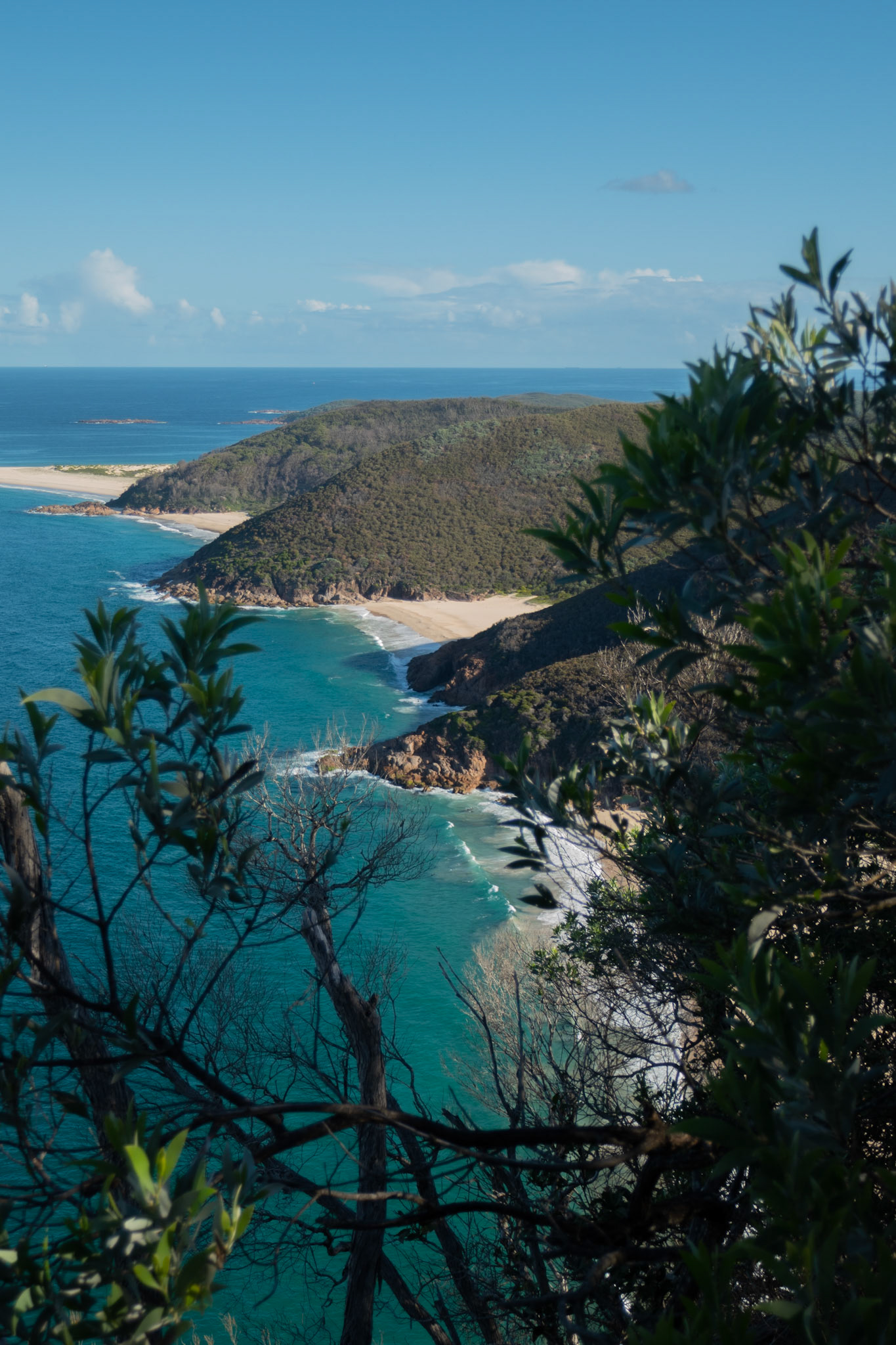 Zenith Beach from Mt Tomaree